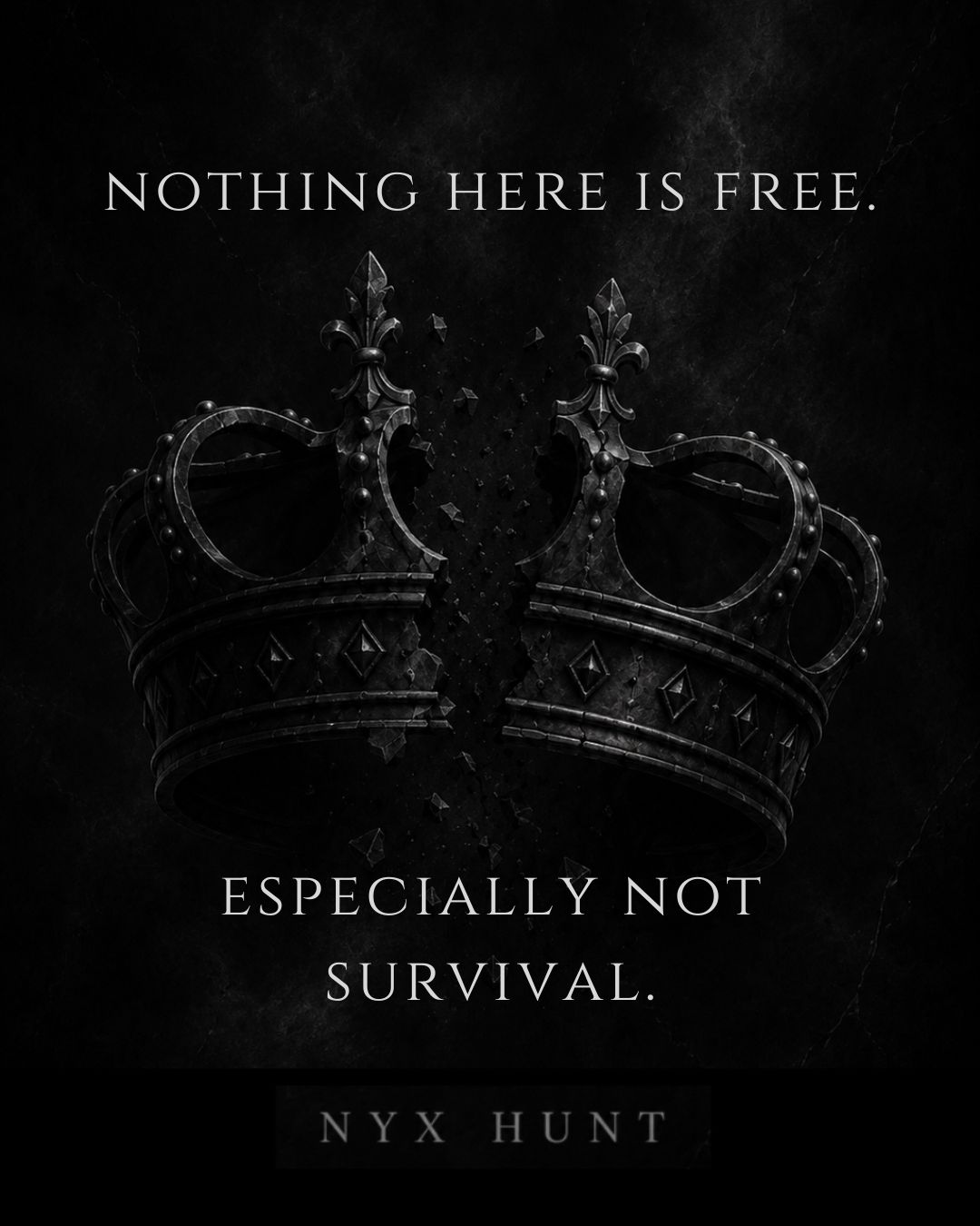 Author Nyx Hunt Facebook ad: Safety was never meant to feel like captivity. A human…