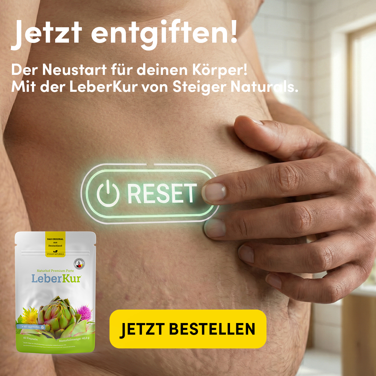 Deutsches Gesundheitsportal Facebook ad: Der neue Bauch-weg Trick deutscher Frauenärzte