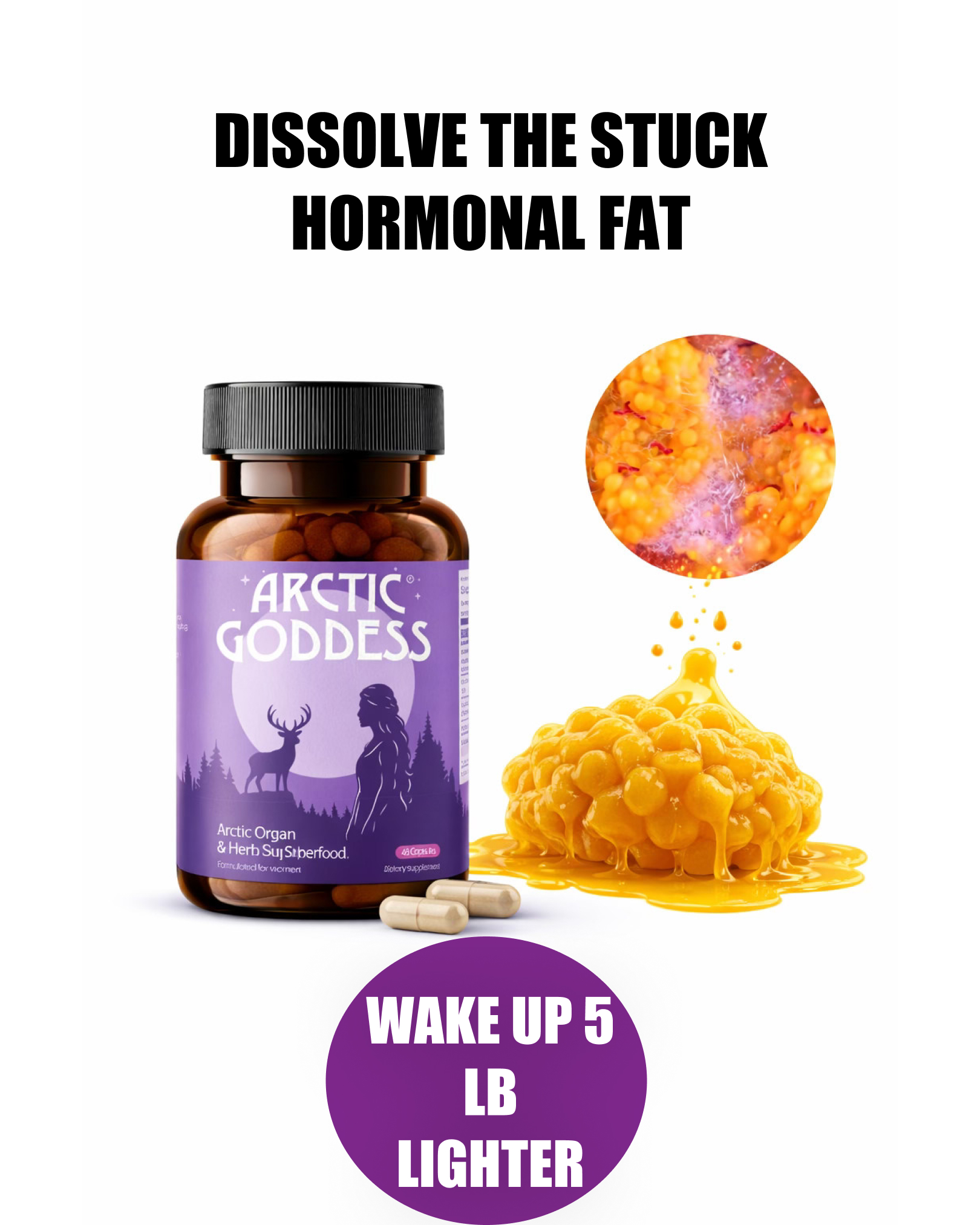 Arctic Goddess Facebook ad