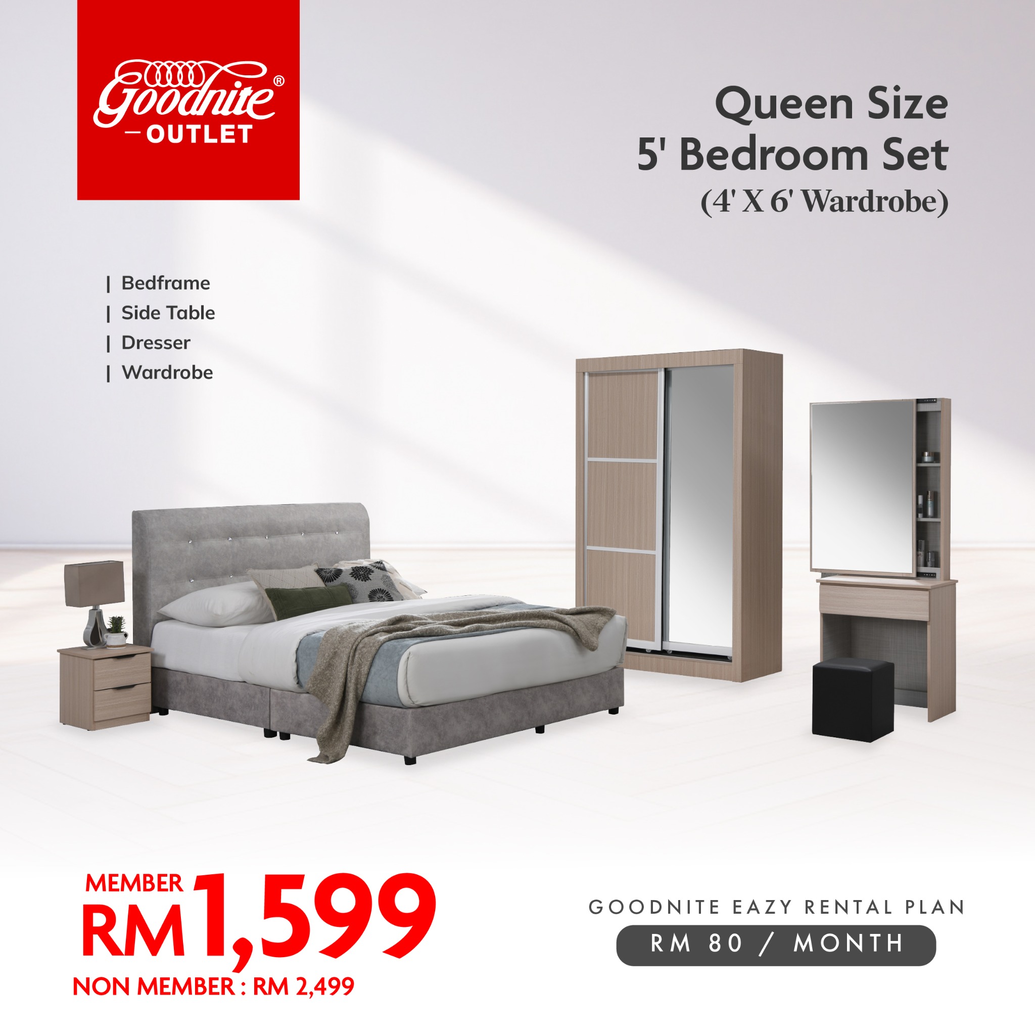 Goodnite Outlet Facebook ad: Elevate your space with our πππππππ πππππππβ¦