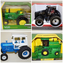 Sales USA Facebook ad: Large Online-Only Farm Toy Auction