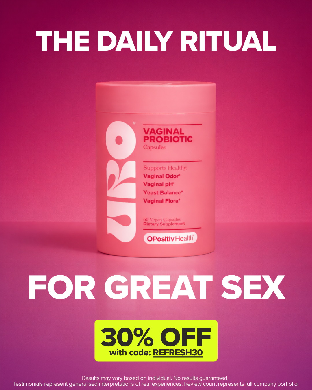 O Positiv Facebook ad