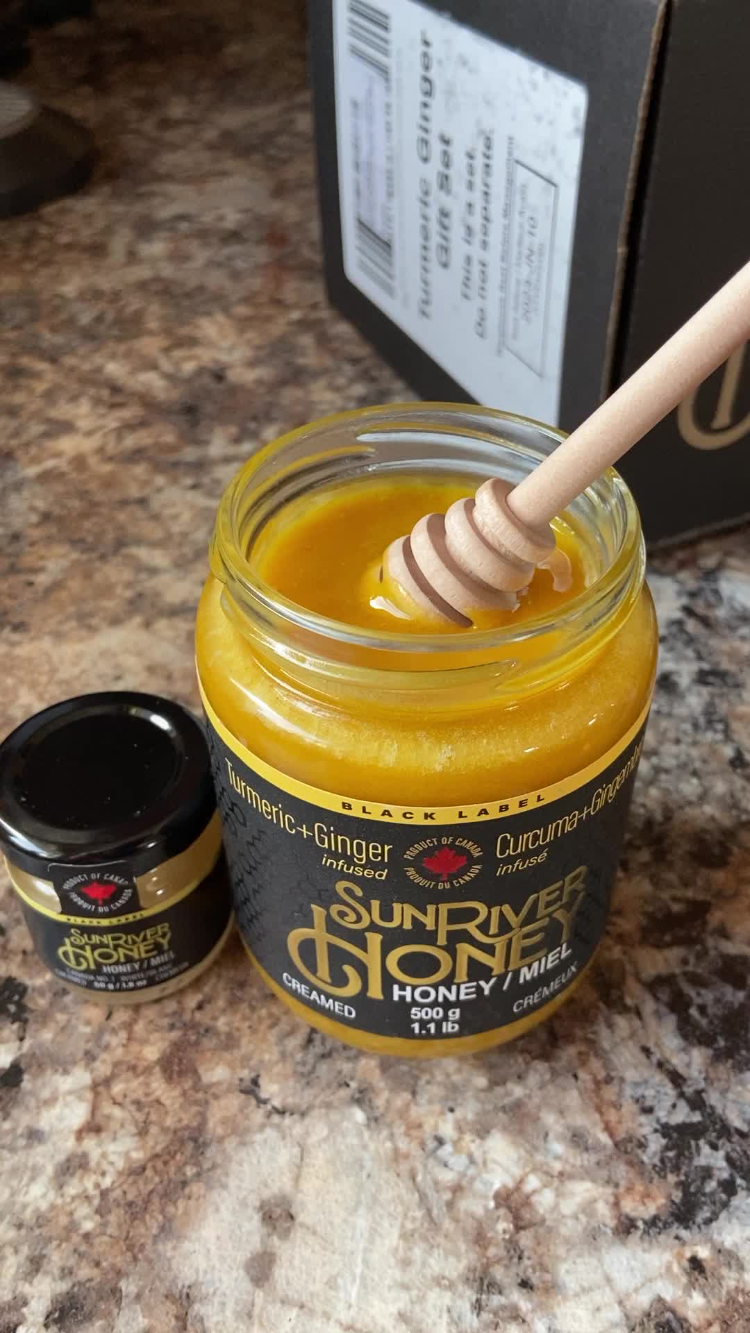 Sun River Honey Facebook ad: Try us out for $3.99 with FREE SHIPPING! While supplies…