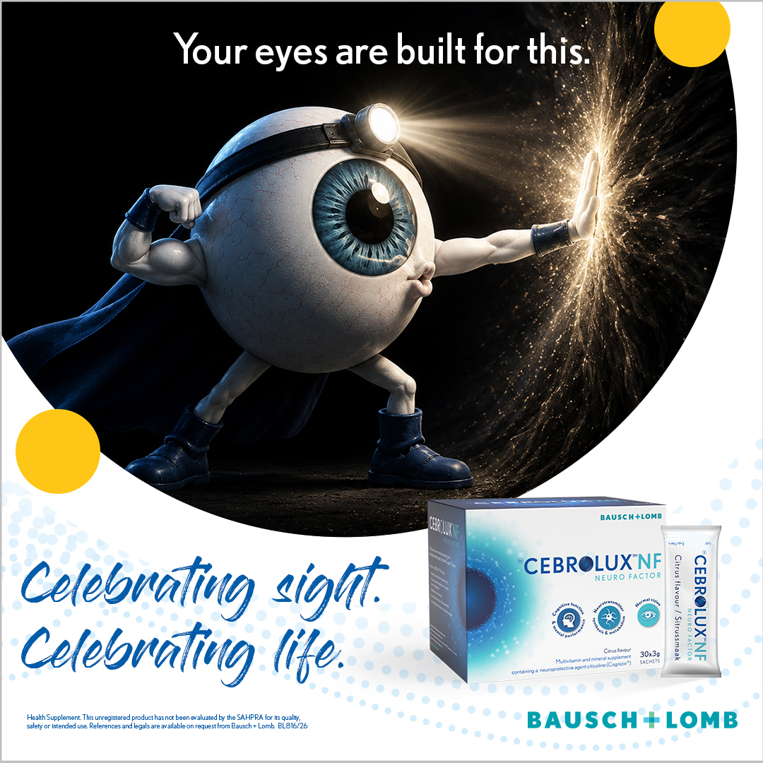 Cebrolux NF Facebook ad: Your eyes are built for this.
