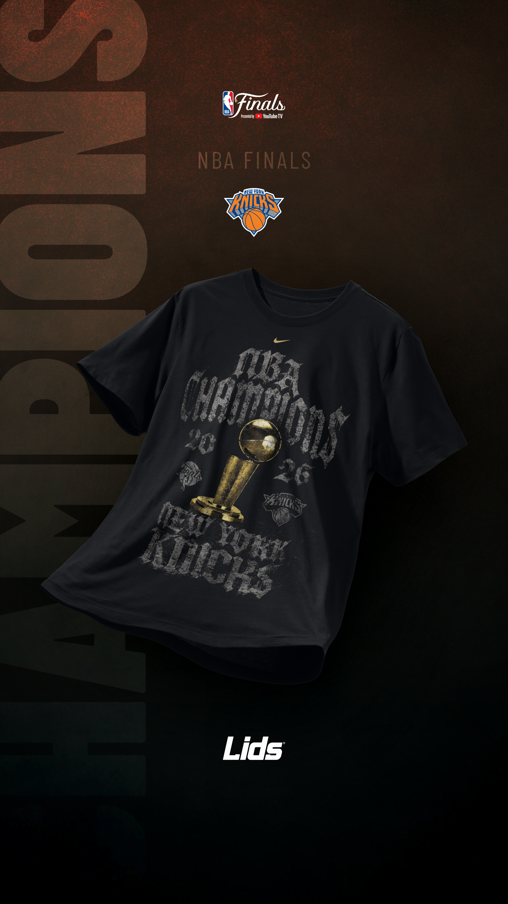 New York Knicks on Lids Facebook ad from Jun 14, 2026