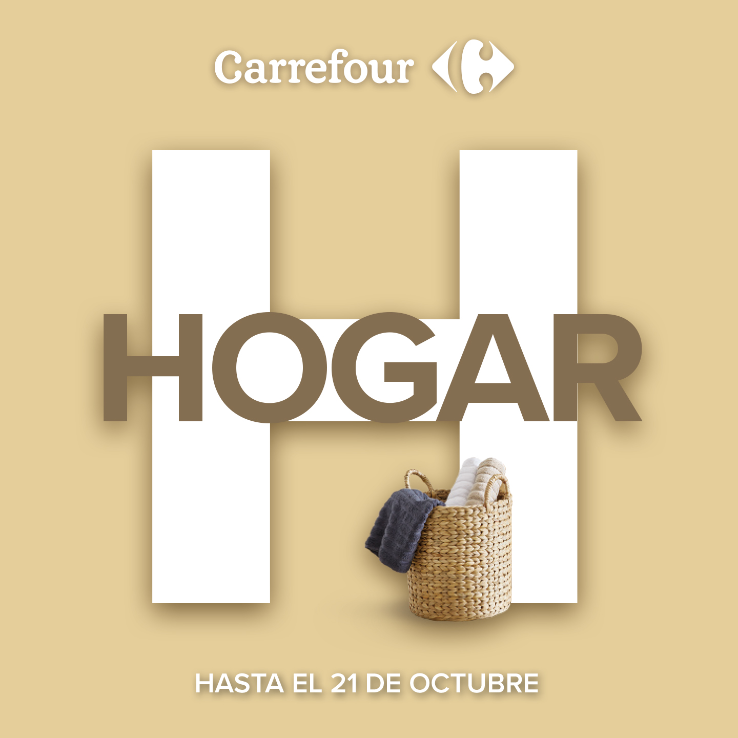 Carrefour Facebook ad: Desde el 22/09 hasta el 21/10