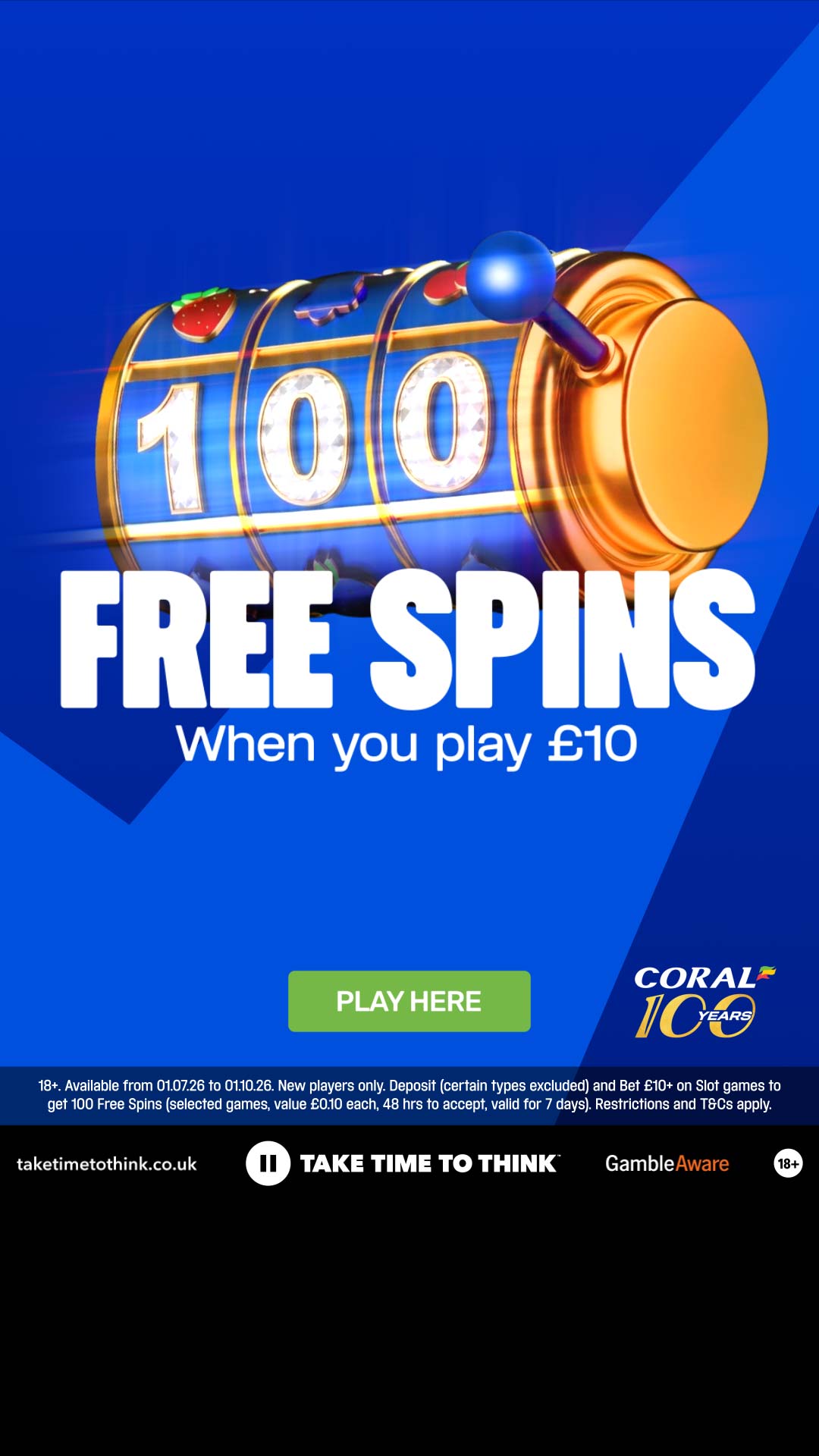 Coral Facebook ad from Sep 9, 2026