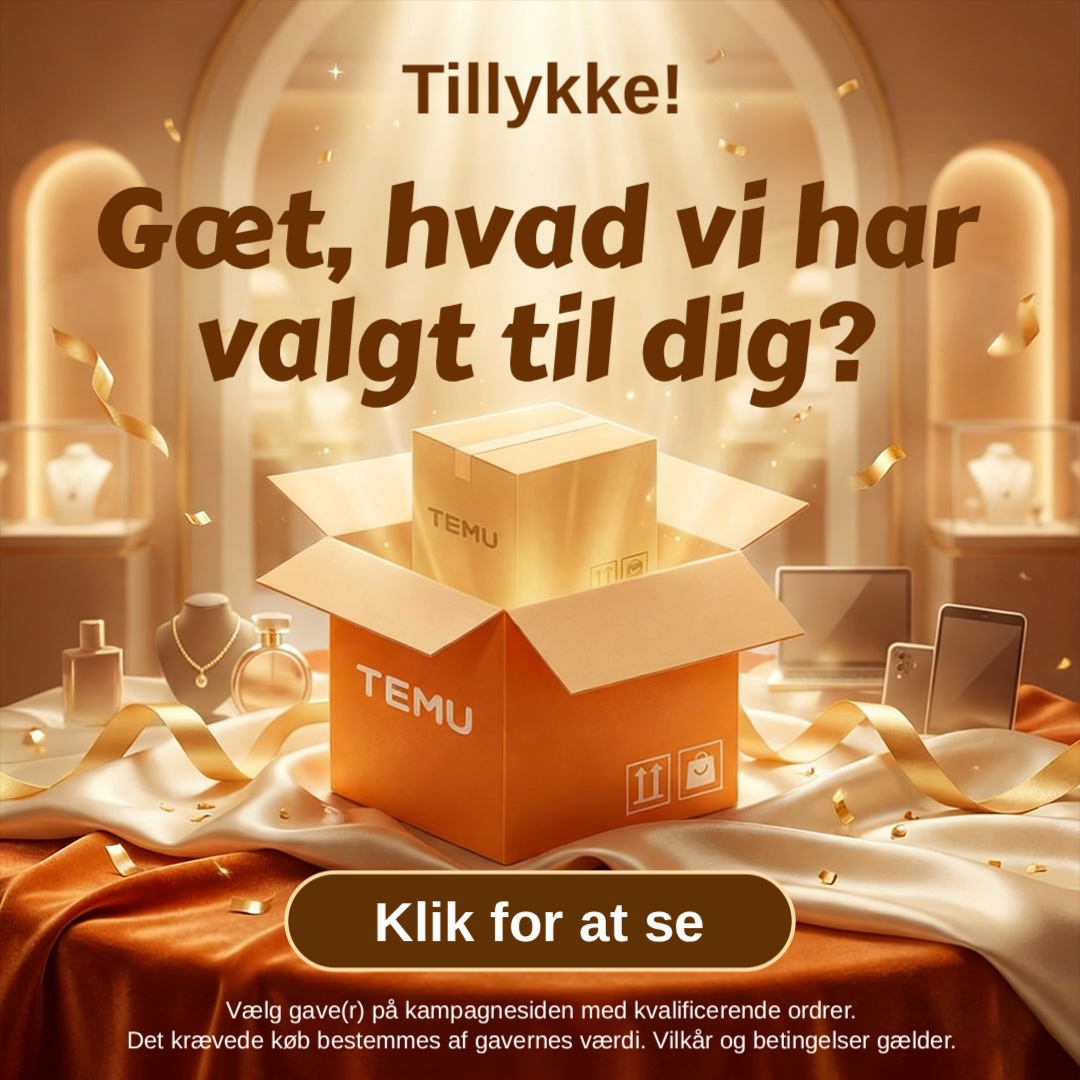 Temu Denmark Facebook ad