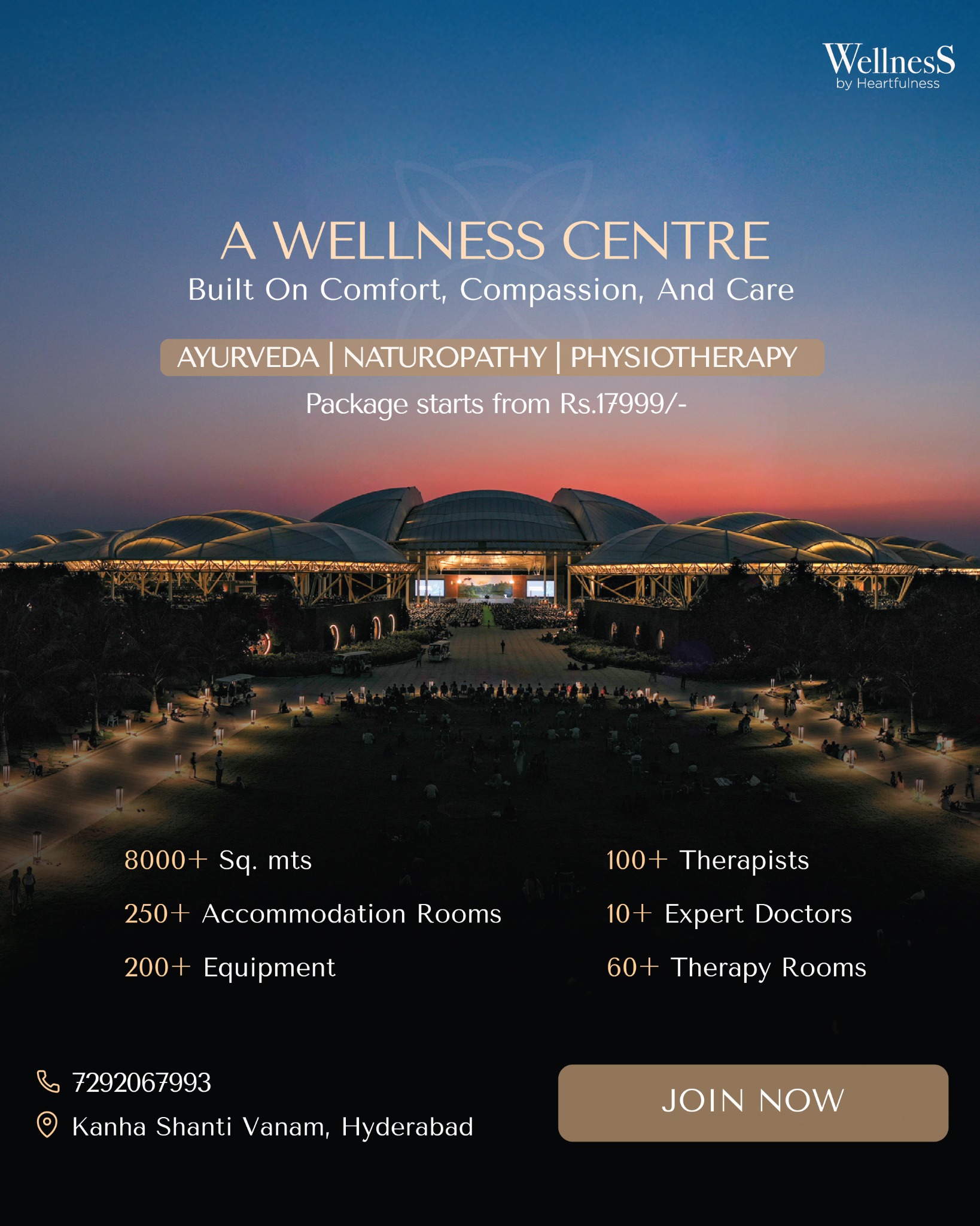 Wellness by Heartfulness Facebook ad