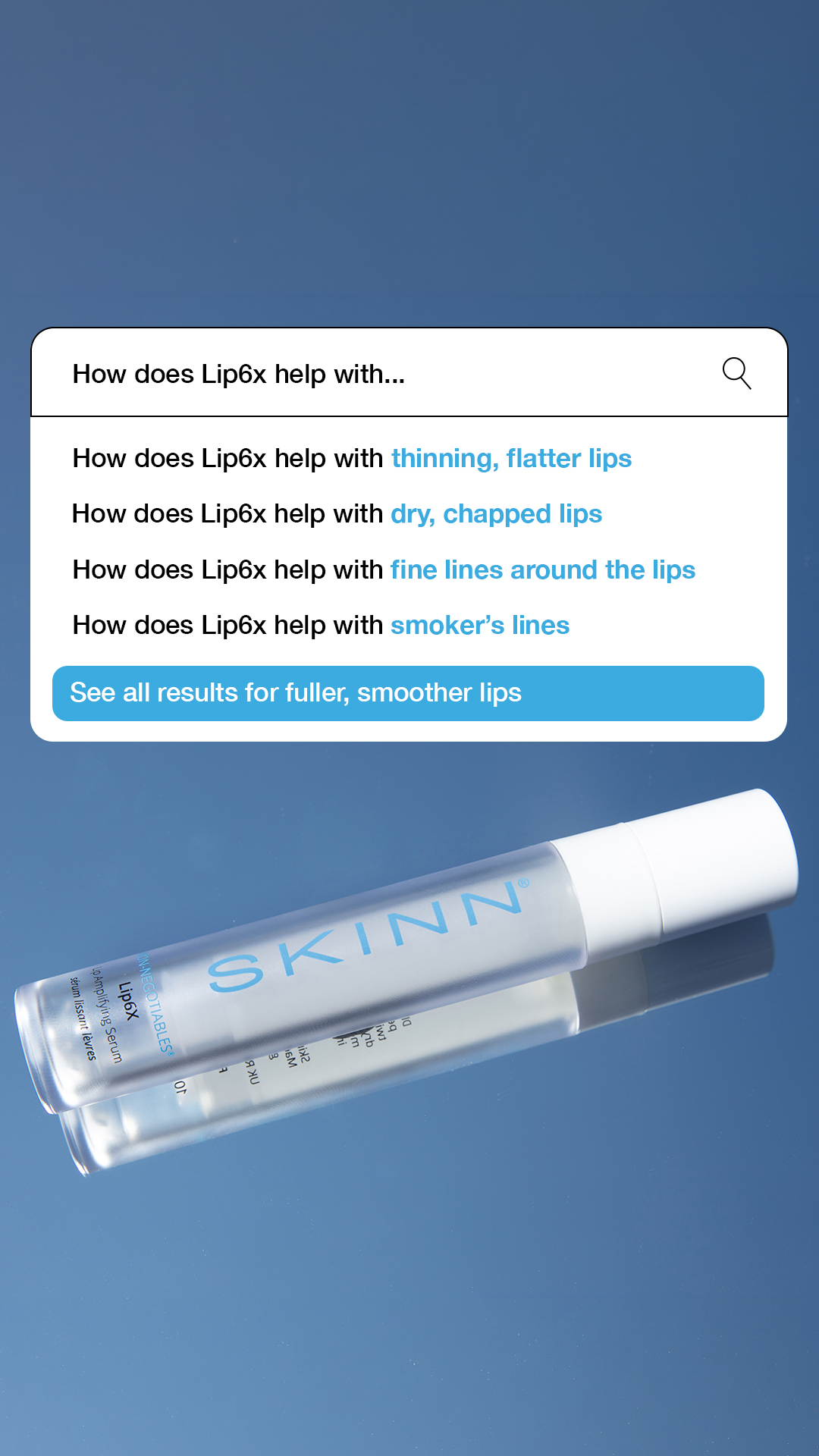 SKINN Cosmetics Facebook ad