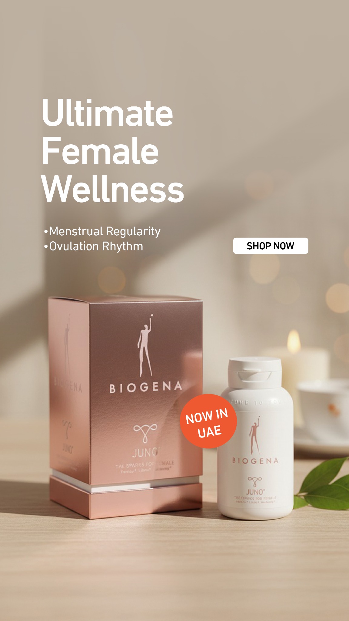 Biogena Facebook ad