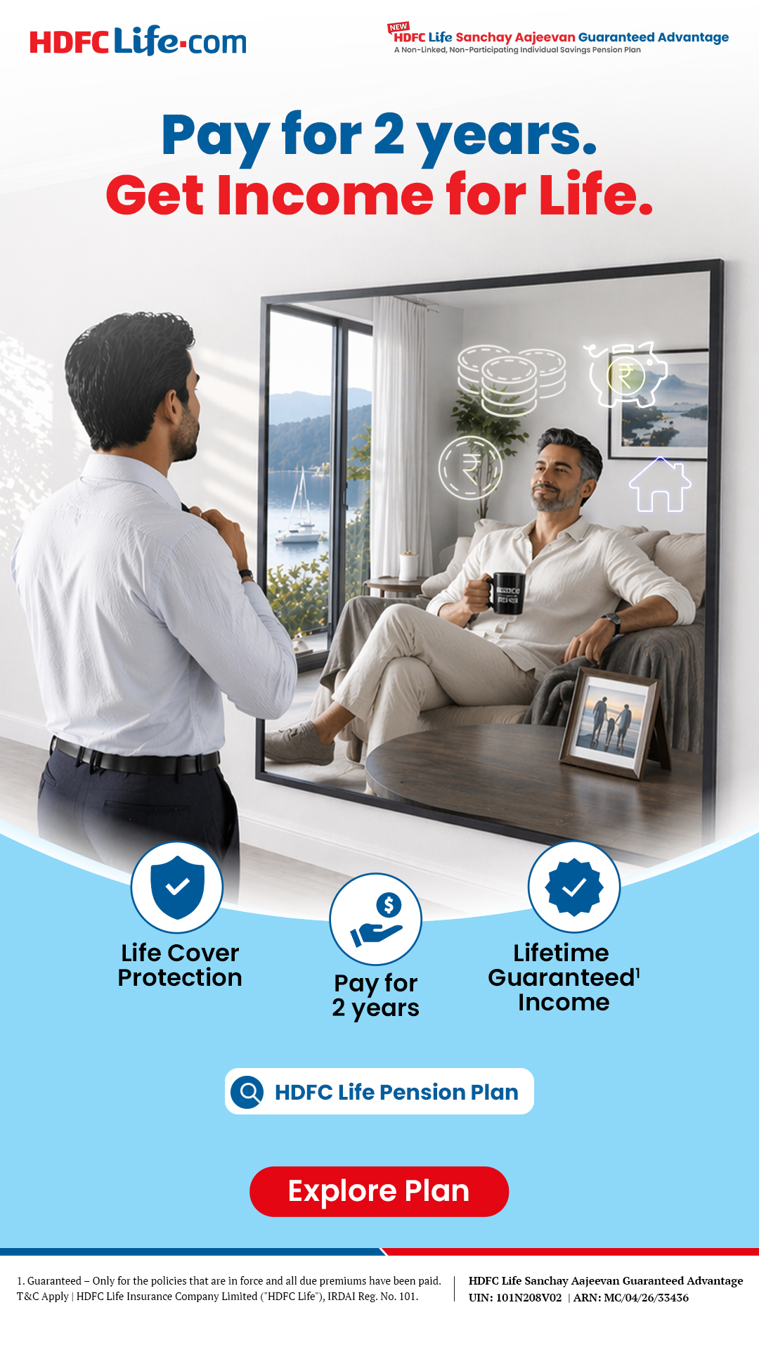 HDFC Life Facebook ad