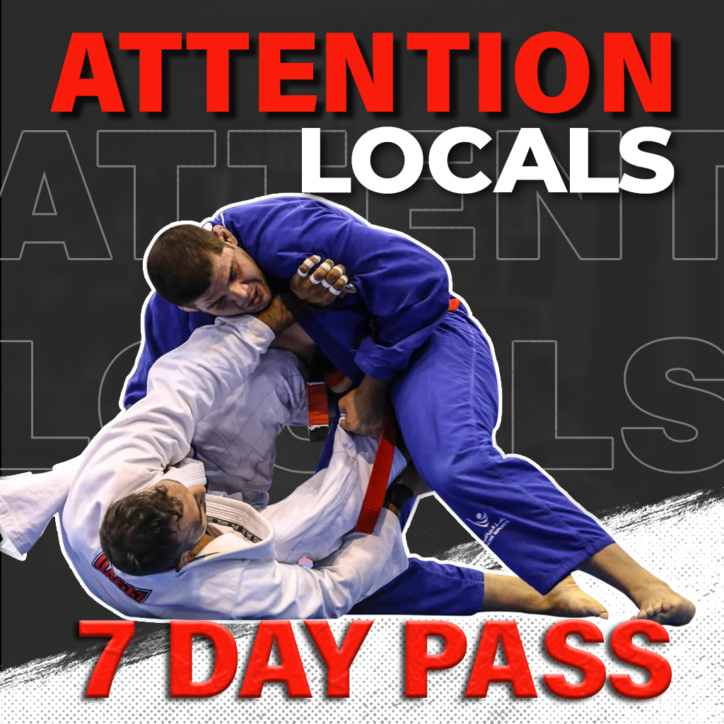 Fellowship Jiu Jitsu Facebook ad: Train for a Week FREE!