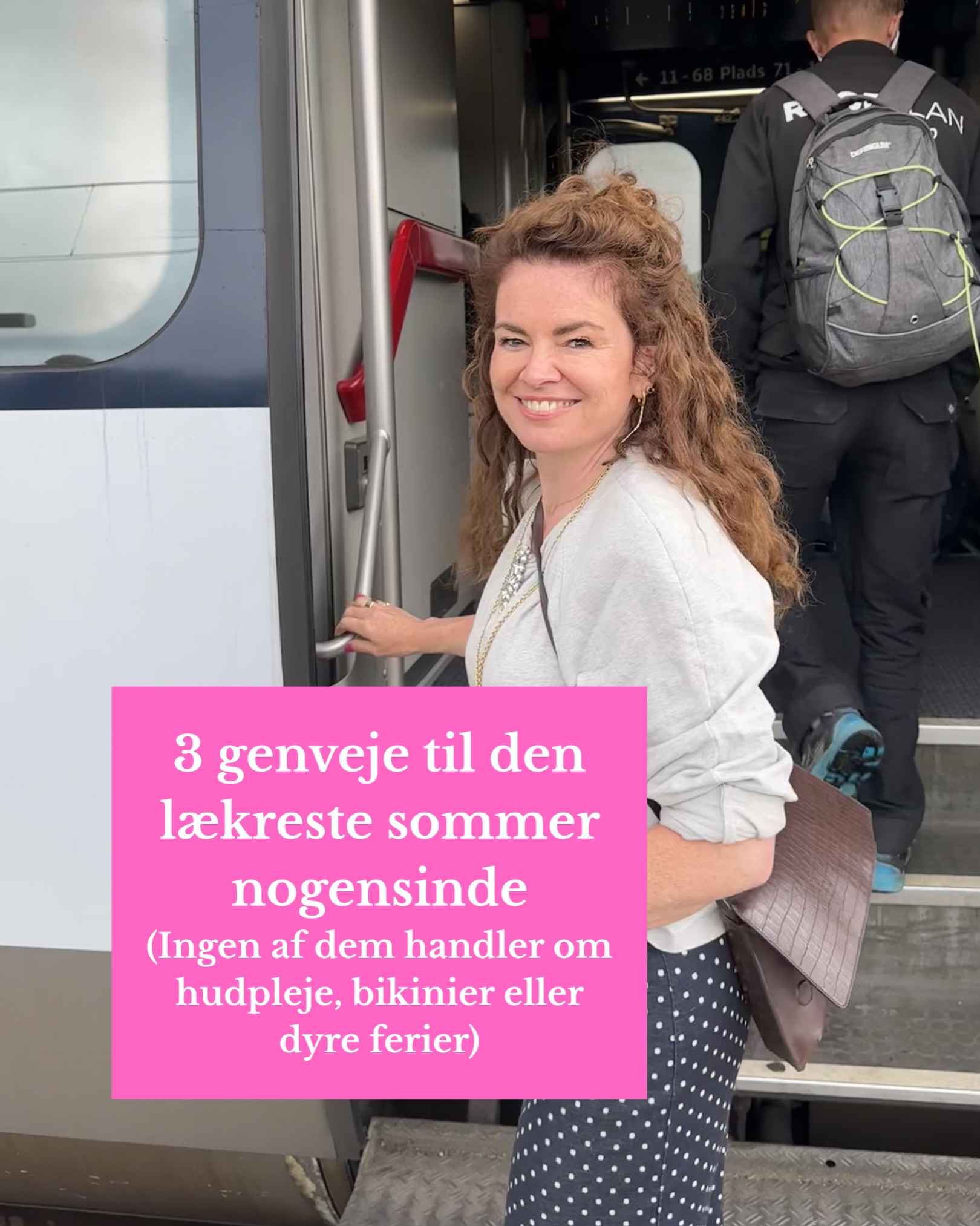 DSB Facebook ad: Reklame for @dsb.dk Jeg kører med tog HELE…
