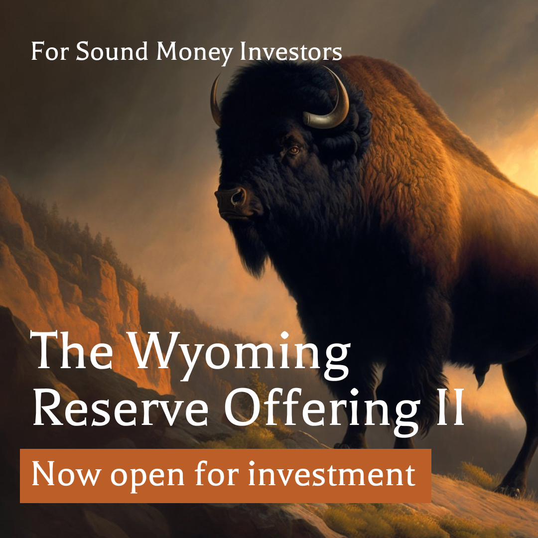 The Wyoming Reserve Facebook ad: Looking to invest beyond gold bars?