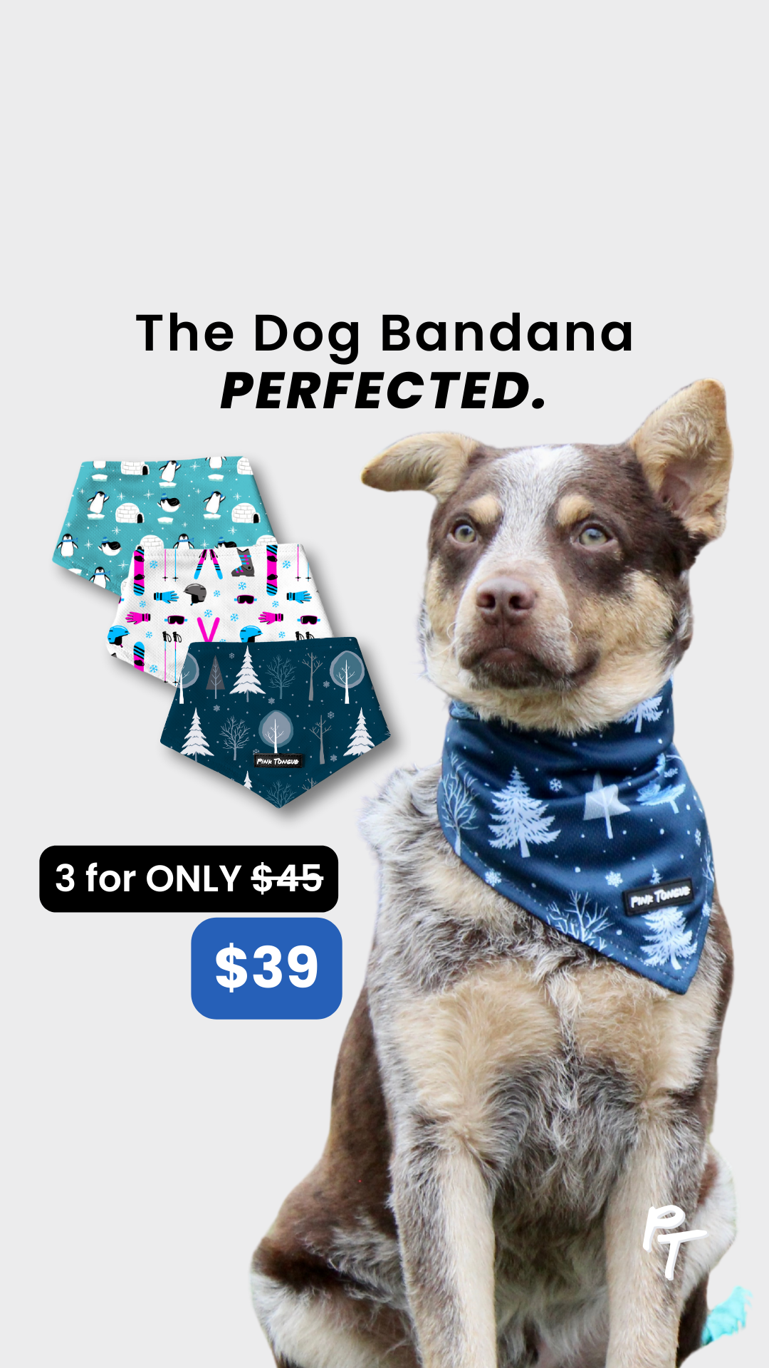 Pink Tongue Bandanas Facebook ad
