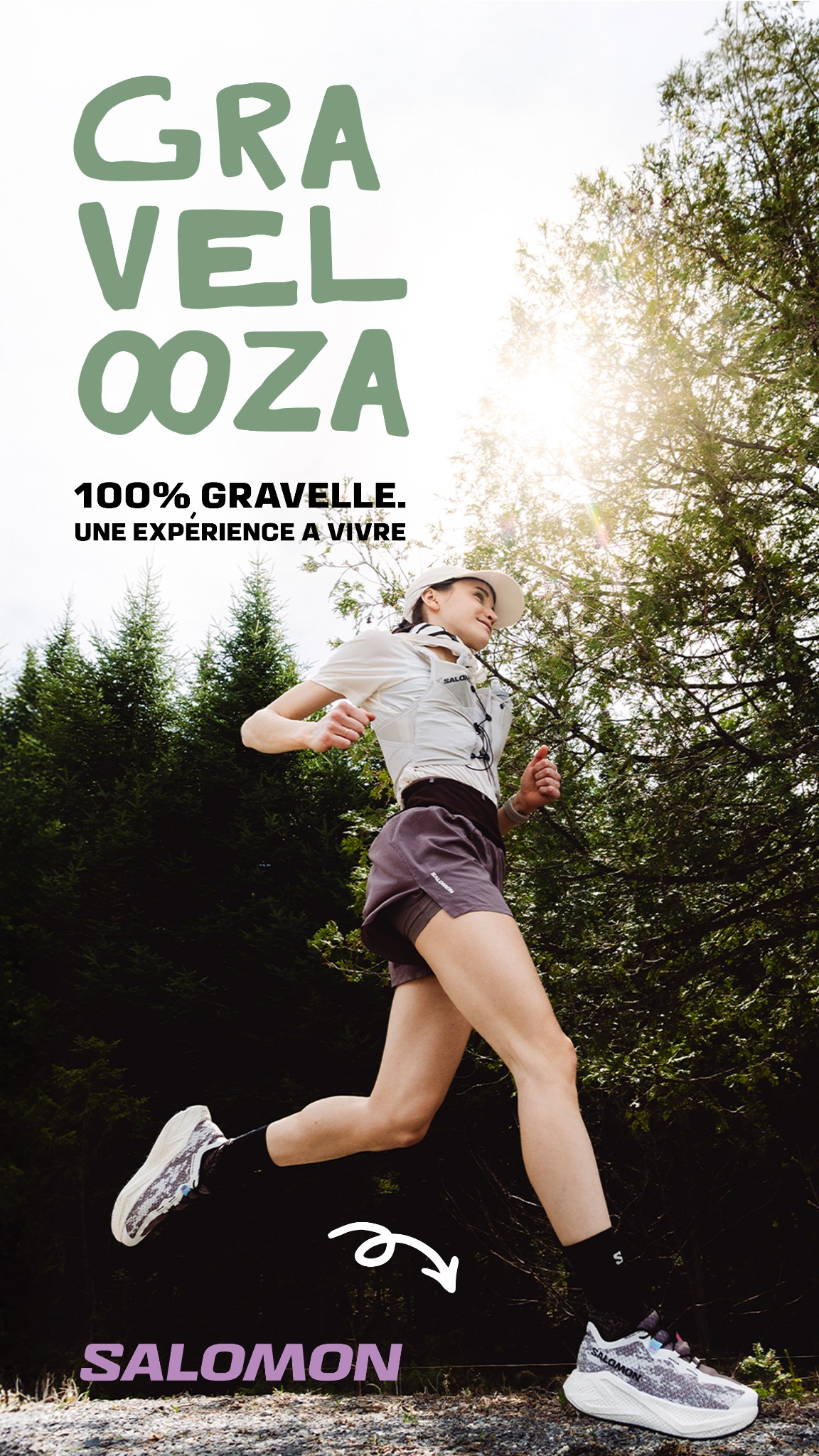 Salomon Running Facebook ad