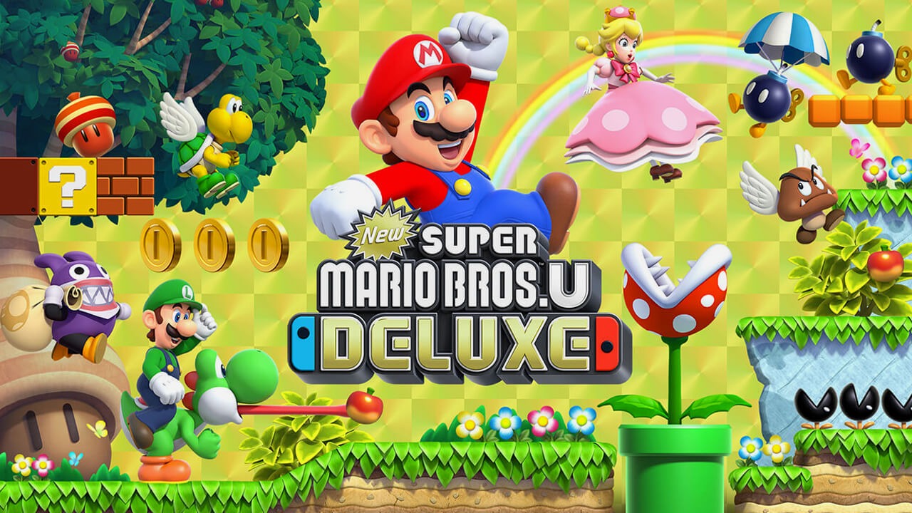 Page Cartoon Facebook ad: New Super Mario Bros. U Deluxe
