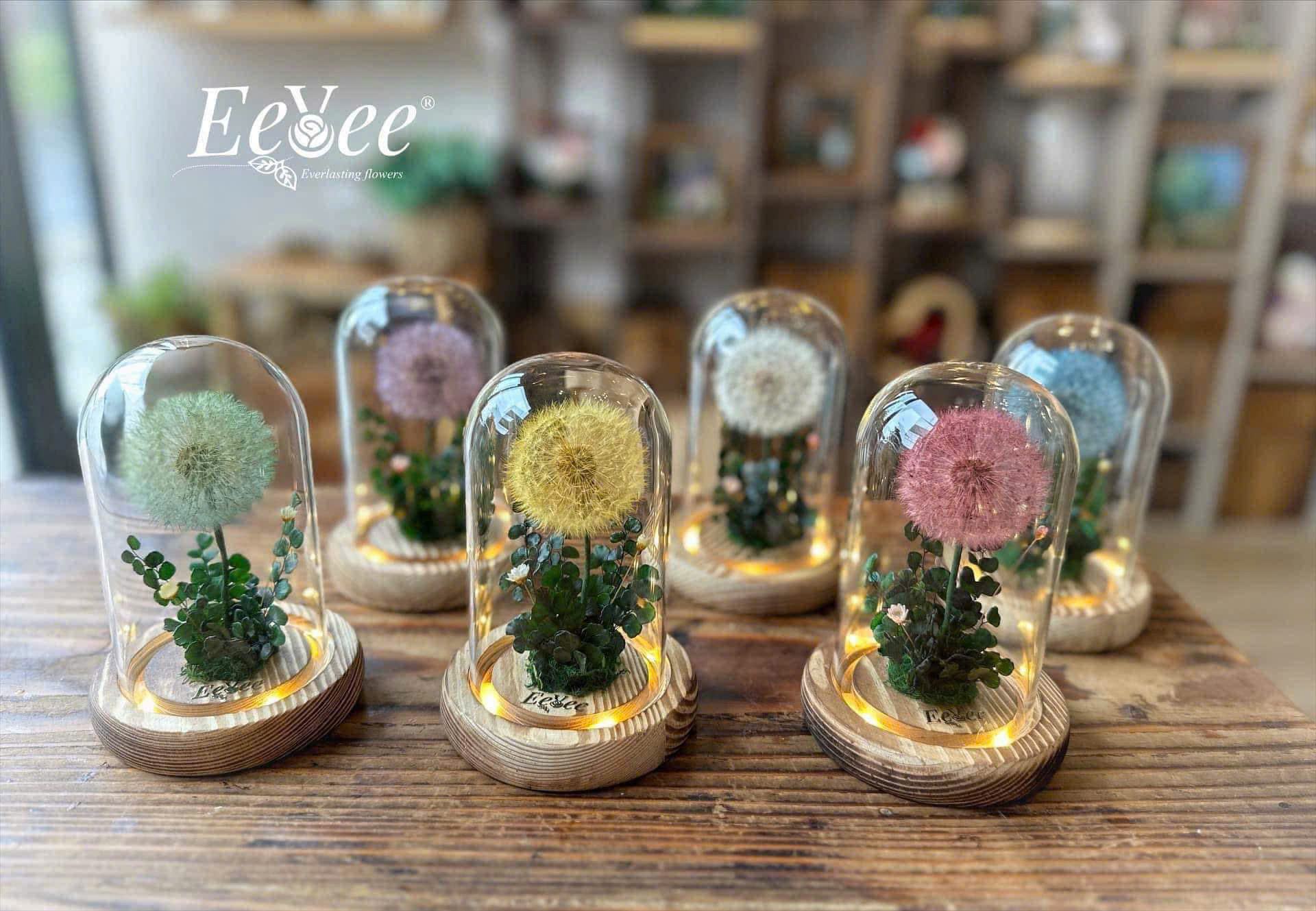 EeVee - Painting on dried flowers Facebook ad: Chúng tôi mang đến bộ sưu tập Hoa…