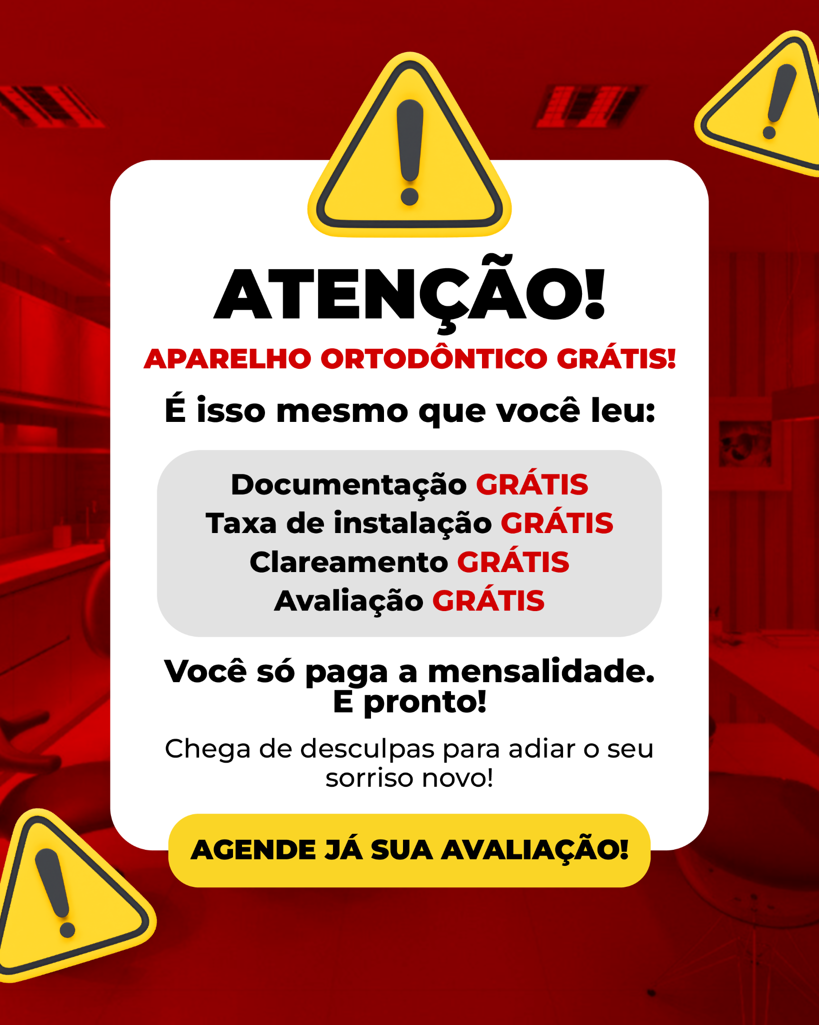 Dentista Bagé - RS Facebook ad: AGENDE SUA CONSULTA