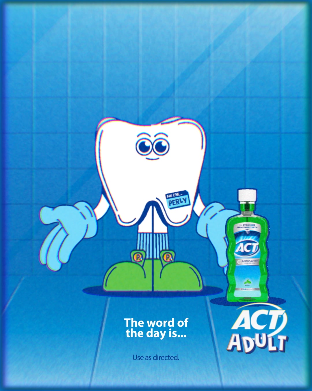 ACT Facebook ad: Dentists recommend enamel-repairing ACT, so the next word…