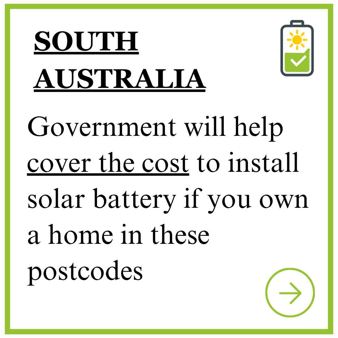 SA Rebate Checker Facebook ad: Get Battery for $0 Upfront in 2026