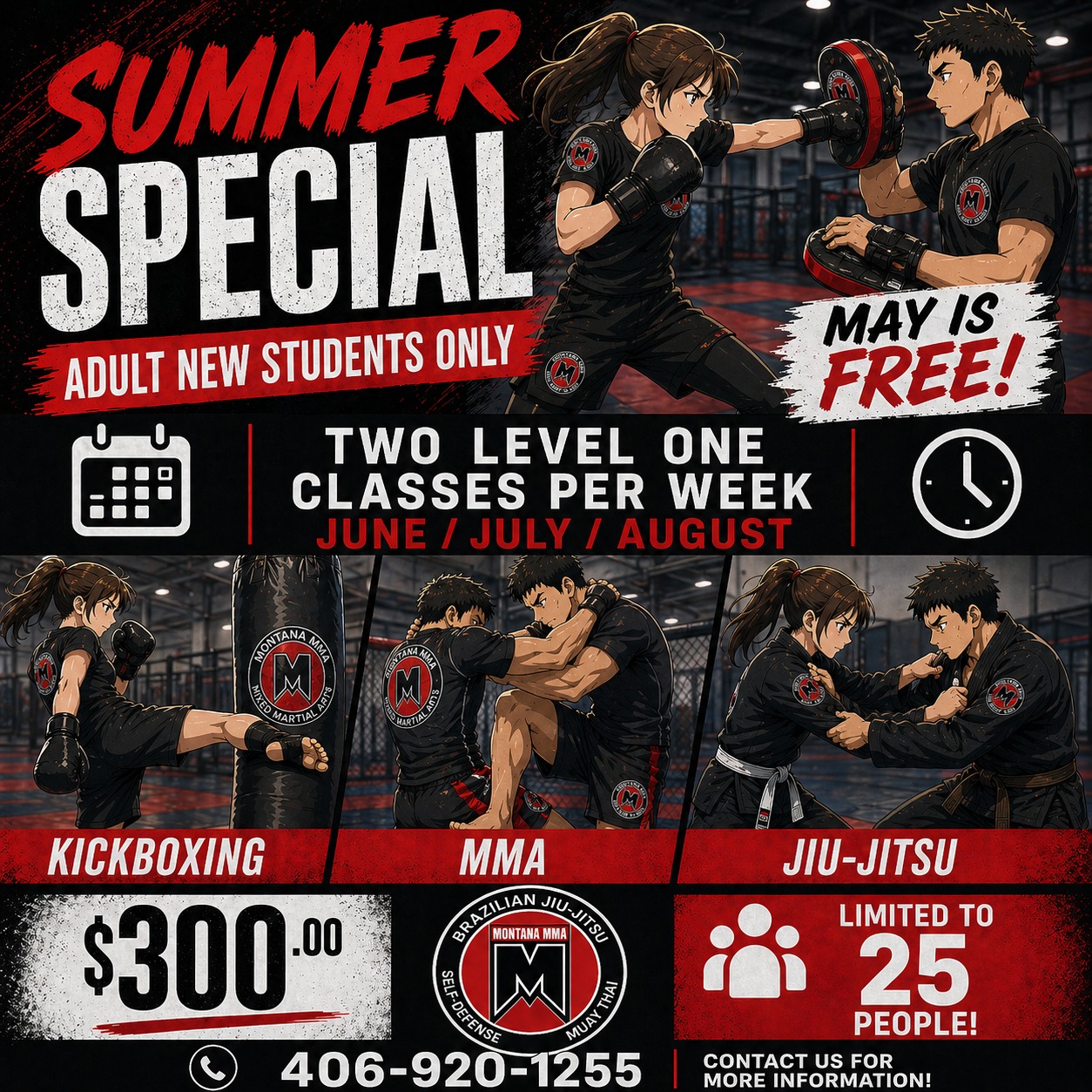 Montana Mixed Martial Arts Facebook ad