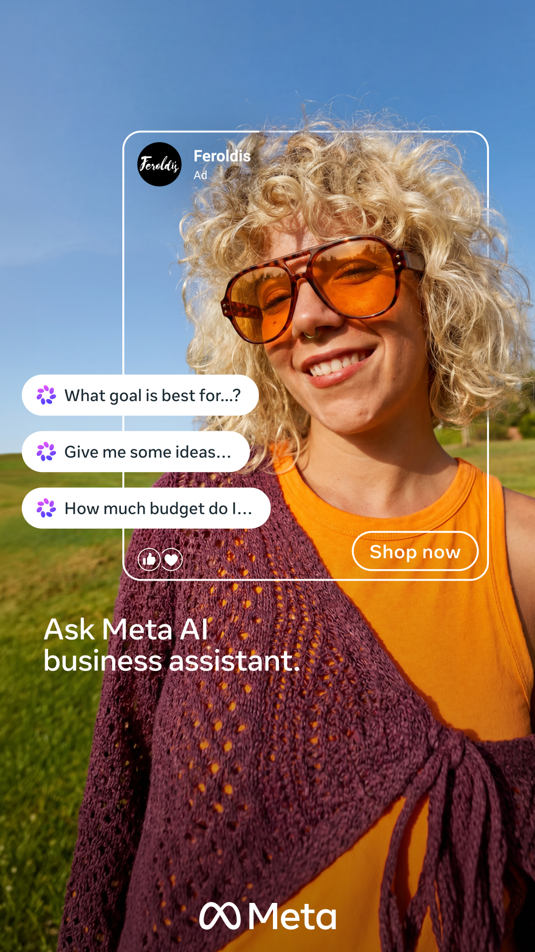 Meta for Business Facebook ad