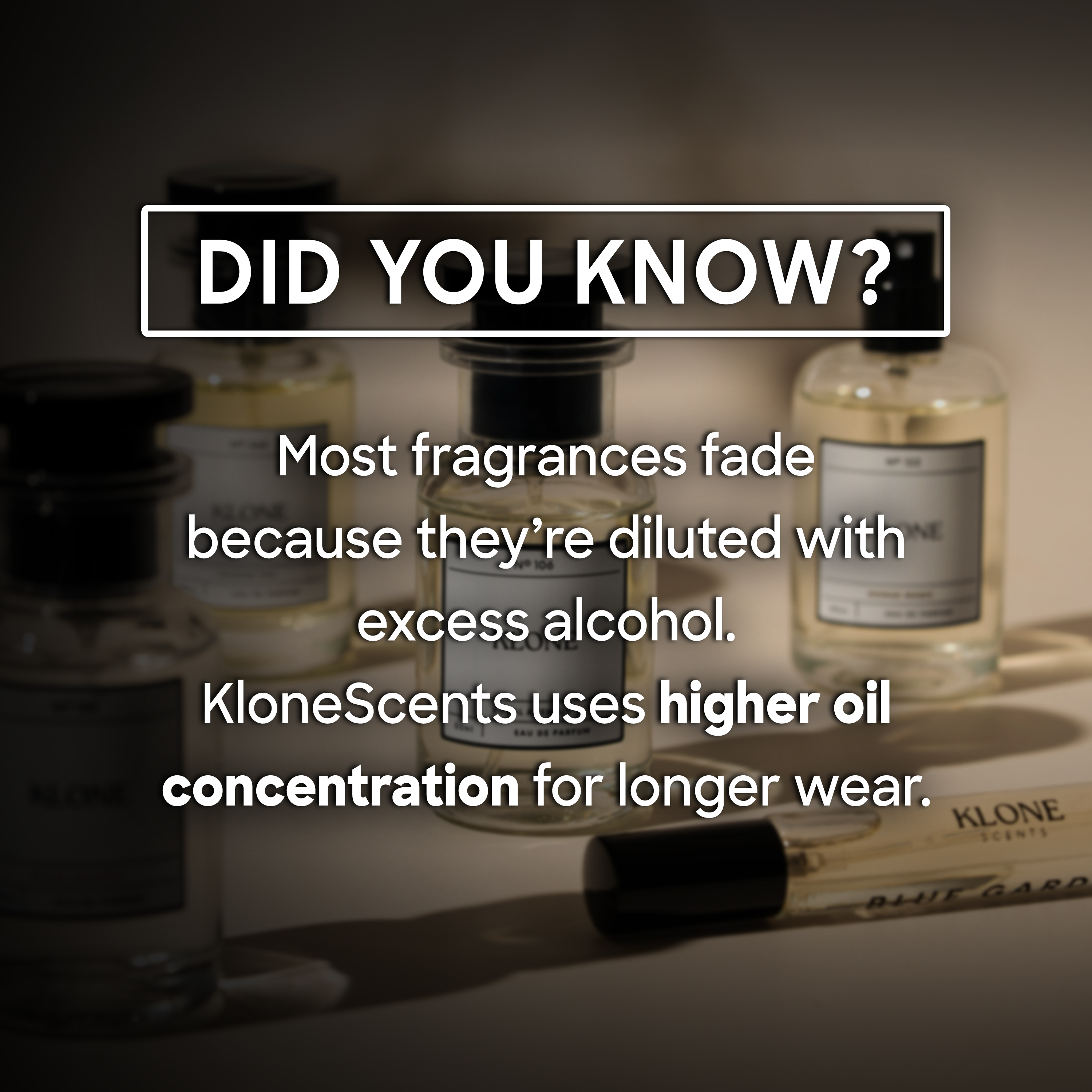 Klone Scents Facebook ad