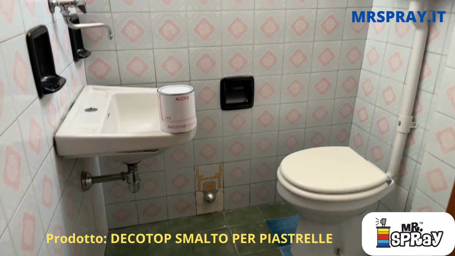 Mr Spray Facebook ad: Piastrelle che non ti piacciono più?