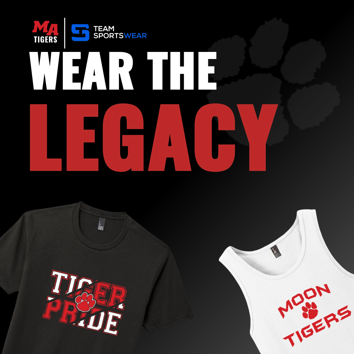 Team Sportswear, Inc. Facebook ad