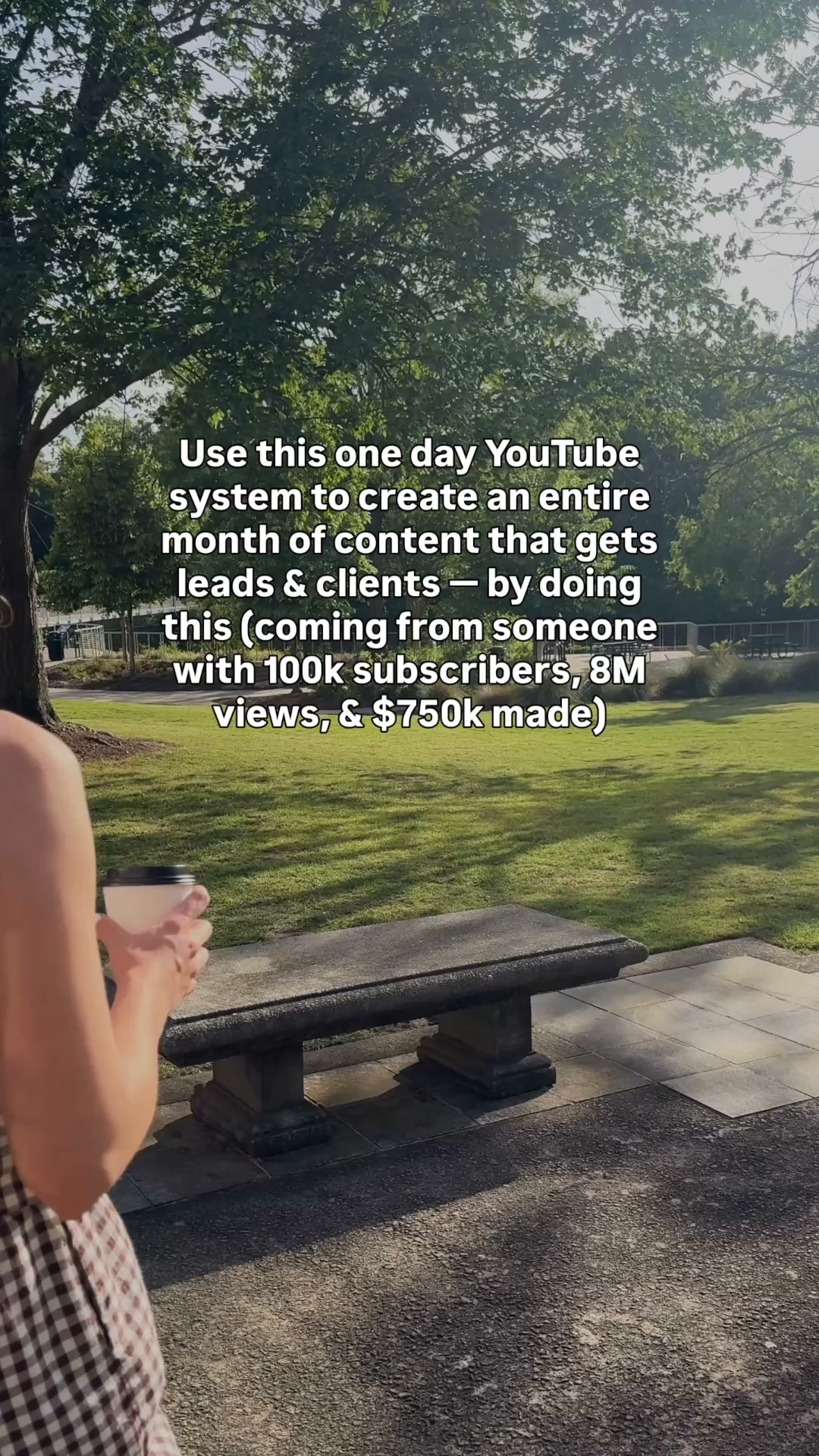 Stephanie Kase Facebook ad: Your entire month of YouTube, done in a single day
