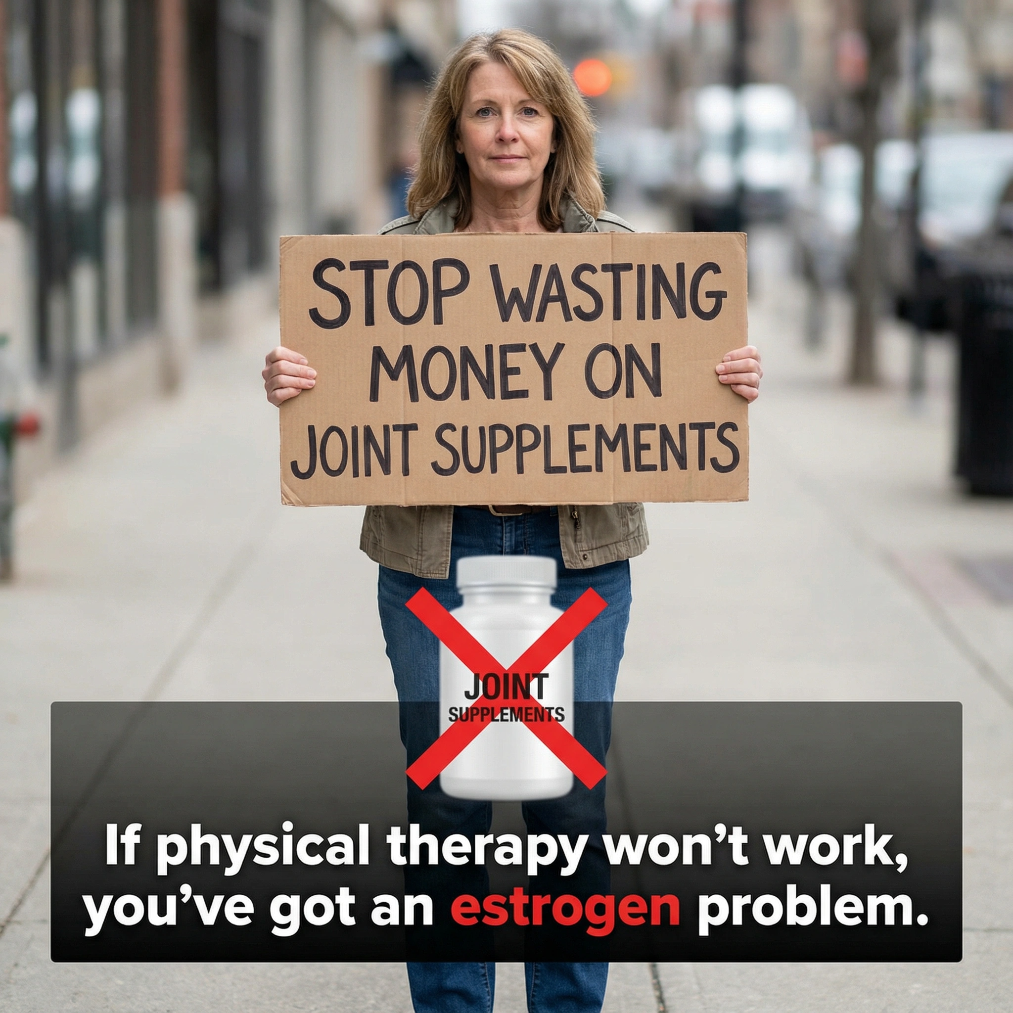 Sarah Mitchell Menopause Joint Expert Facebook ad