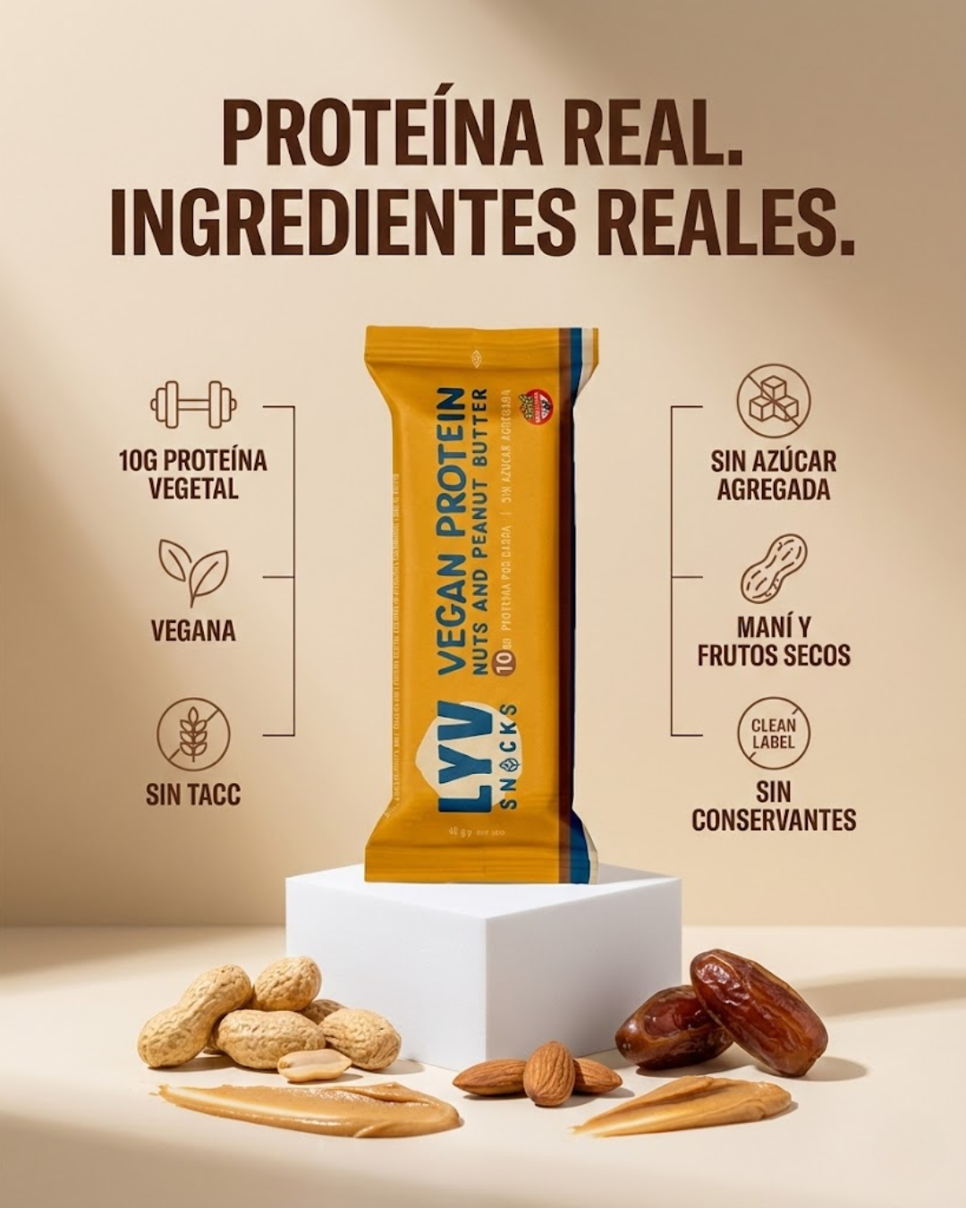 LYV Snacks Facebook ad