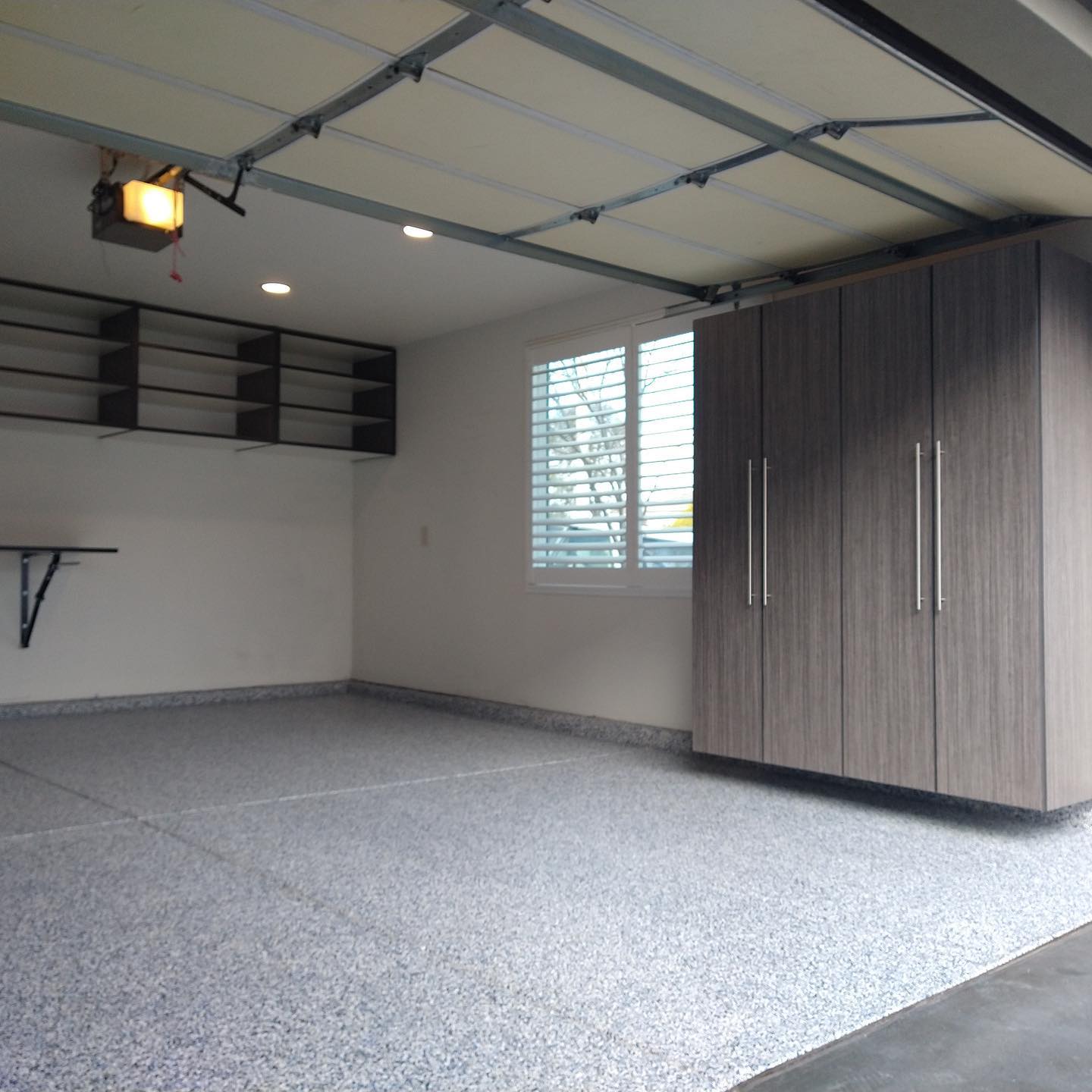 Organized Storage Solutions Facebook ad: Say goodbye to clutter!