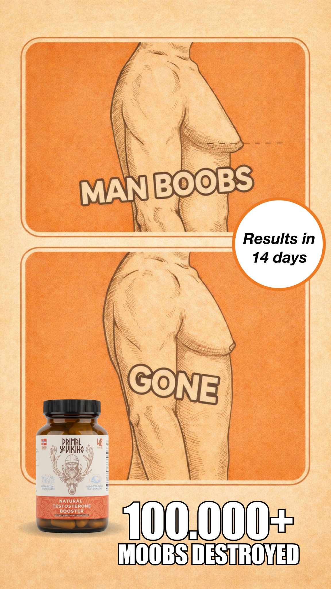 Primal Viking Facebook ad