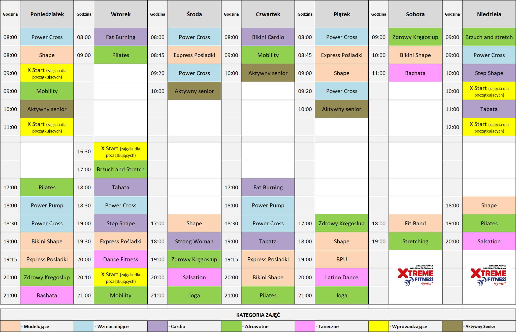 Xtreme Fitness Zielona Góra Galeria Źródlana Facebook ad: Zajęcia Fitness - Xtreme Fitness Zielona Góra Galeria…