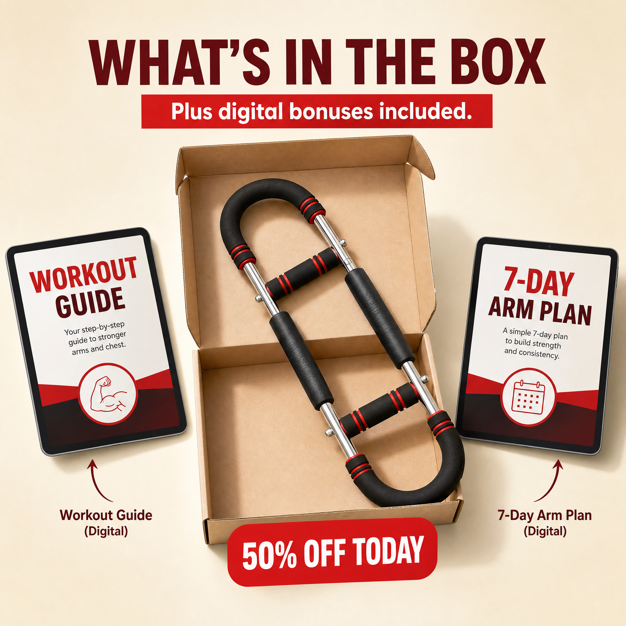 FitShift Facebook ad: One Tool, Plus Two Free Guides