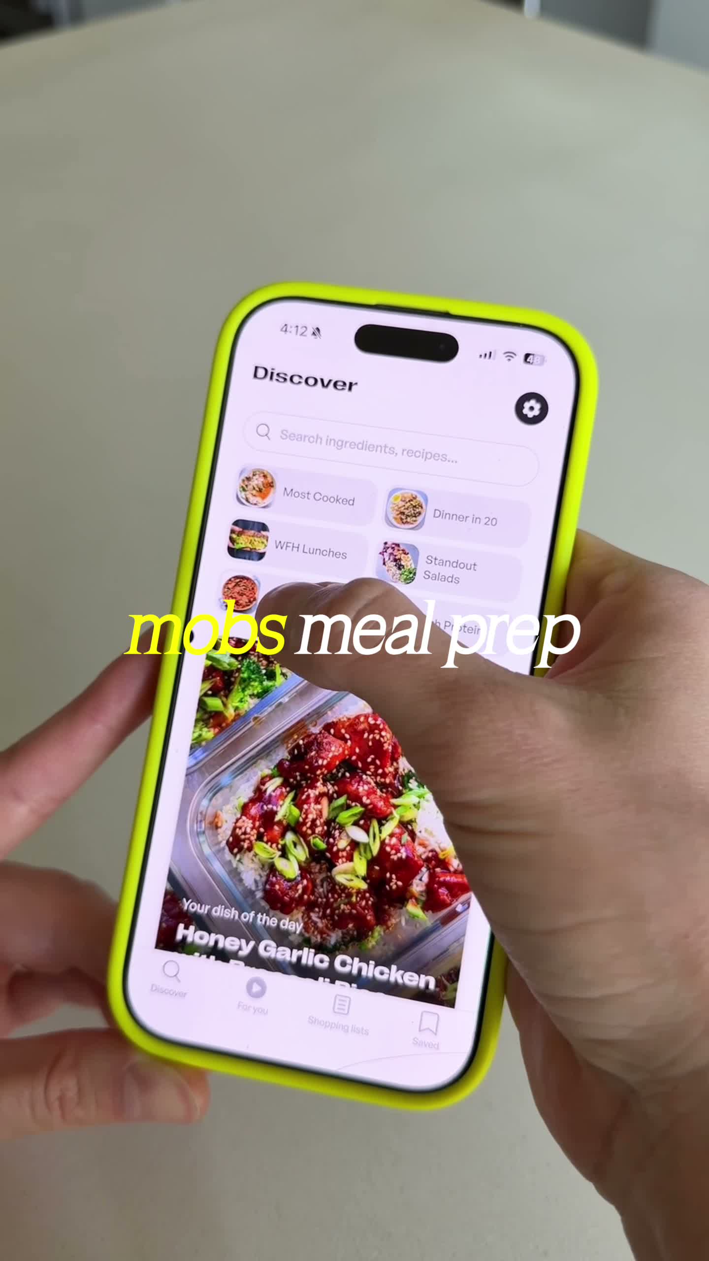 Mob Facebook ad: Try Mob for free