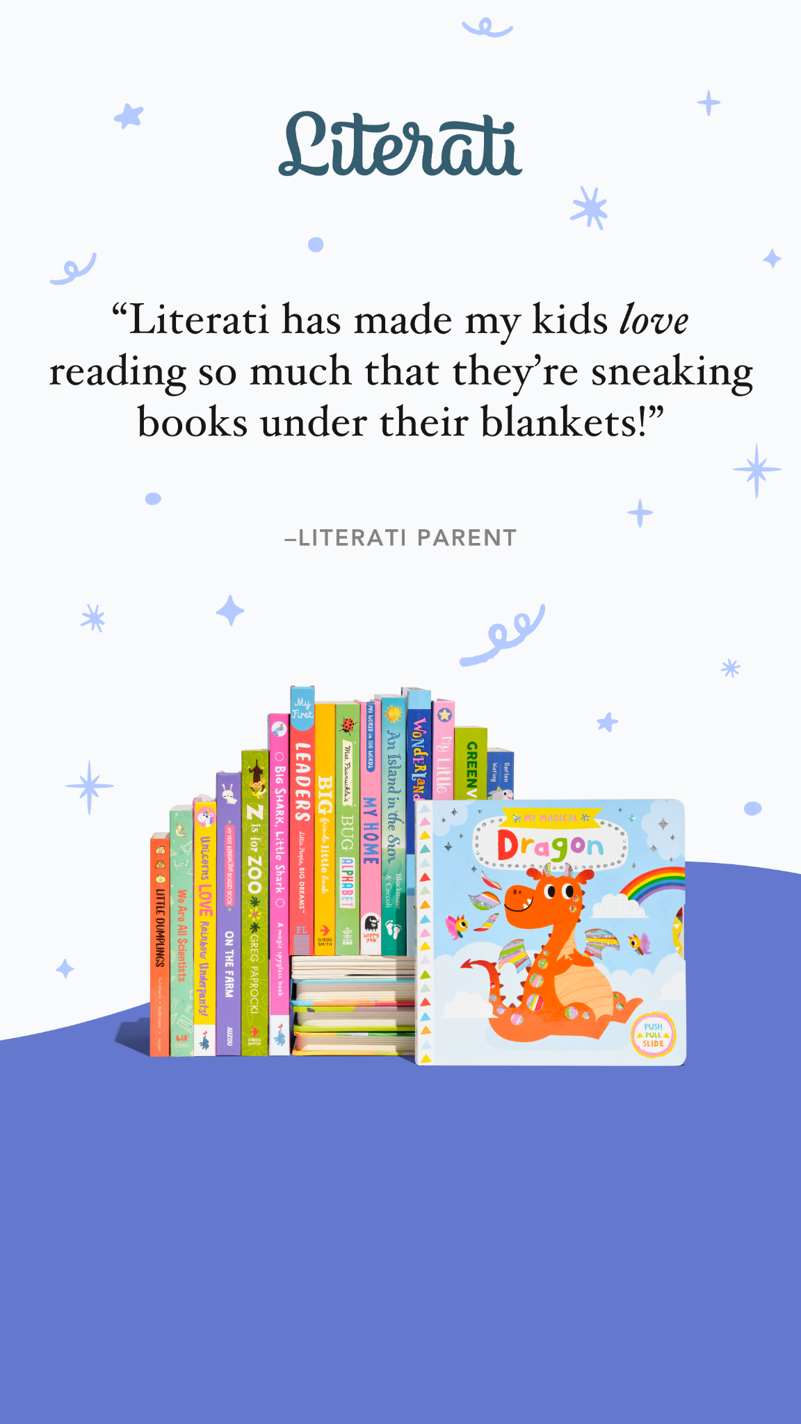 Literati Facebook ad