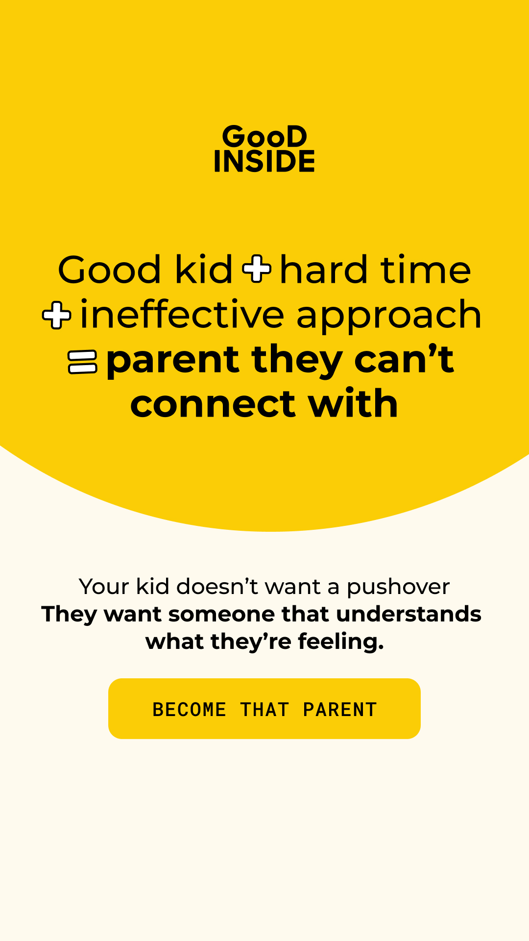 Dr. Becky at Good Inside Facebook ad