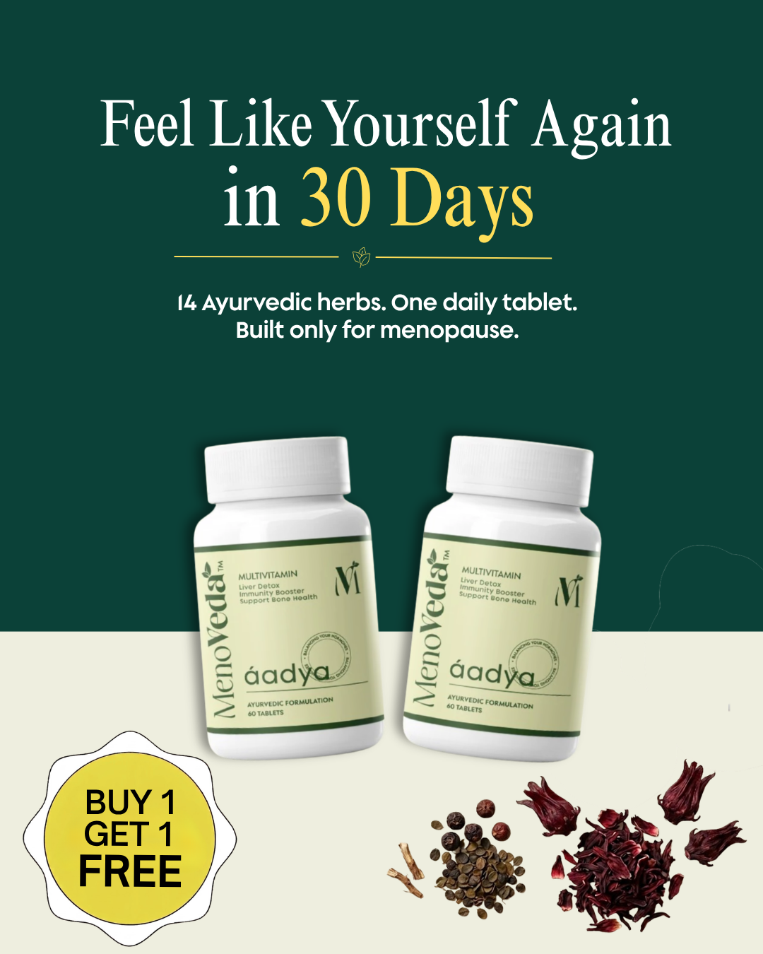 Menoveda Facebook ad