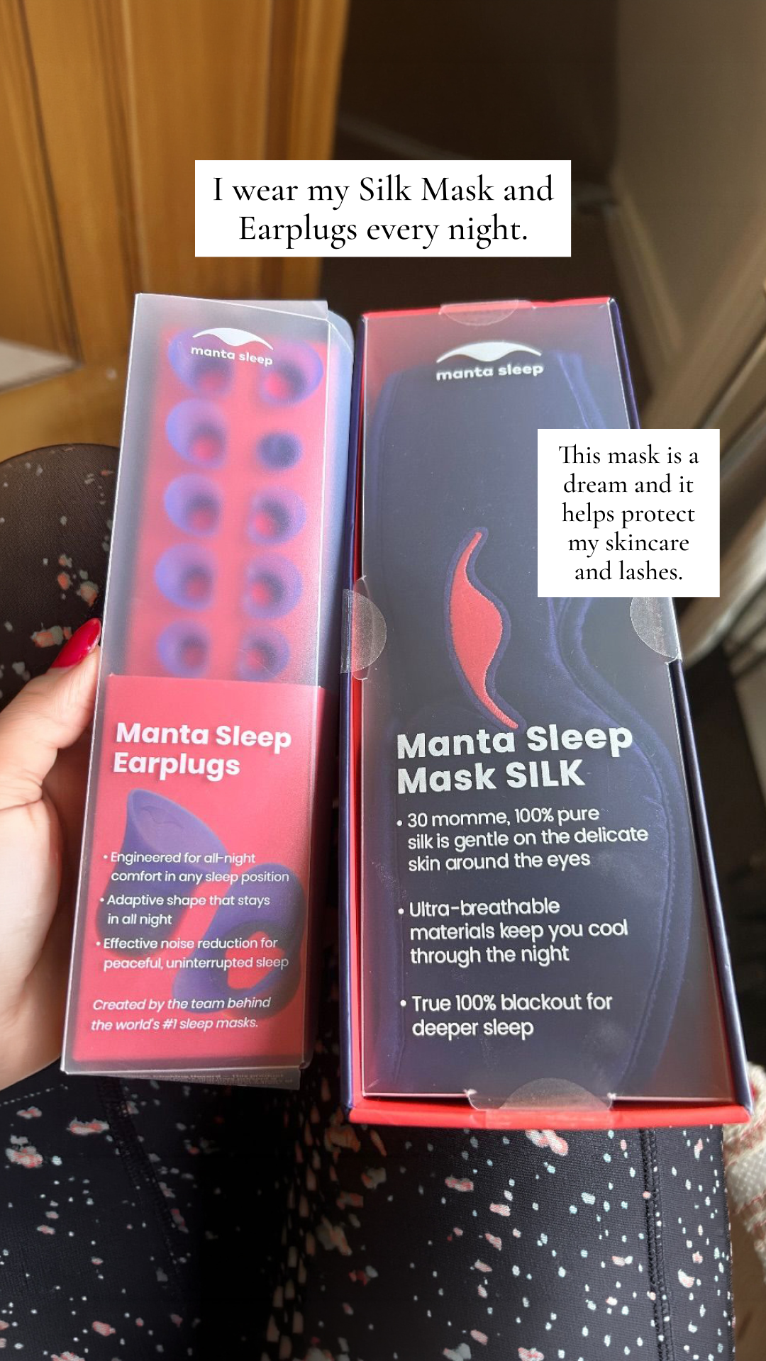 Manta Sleep Facebook ad