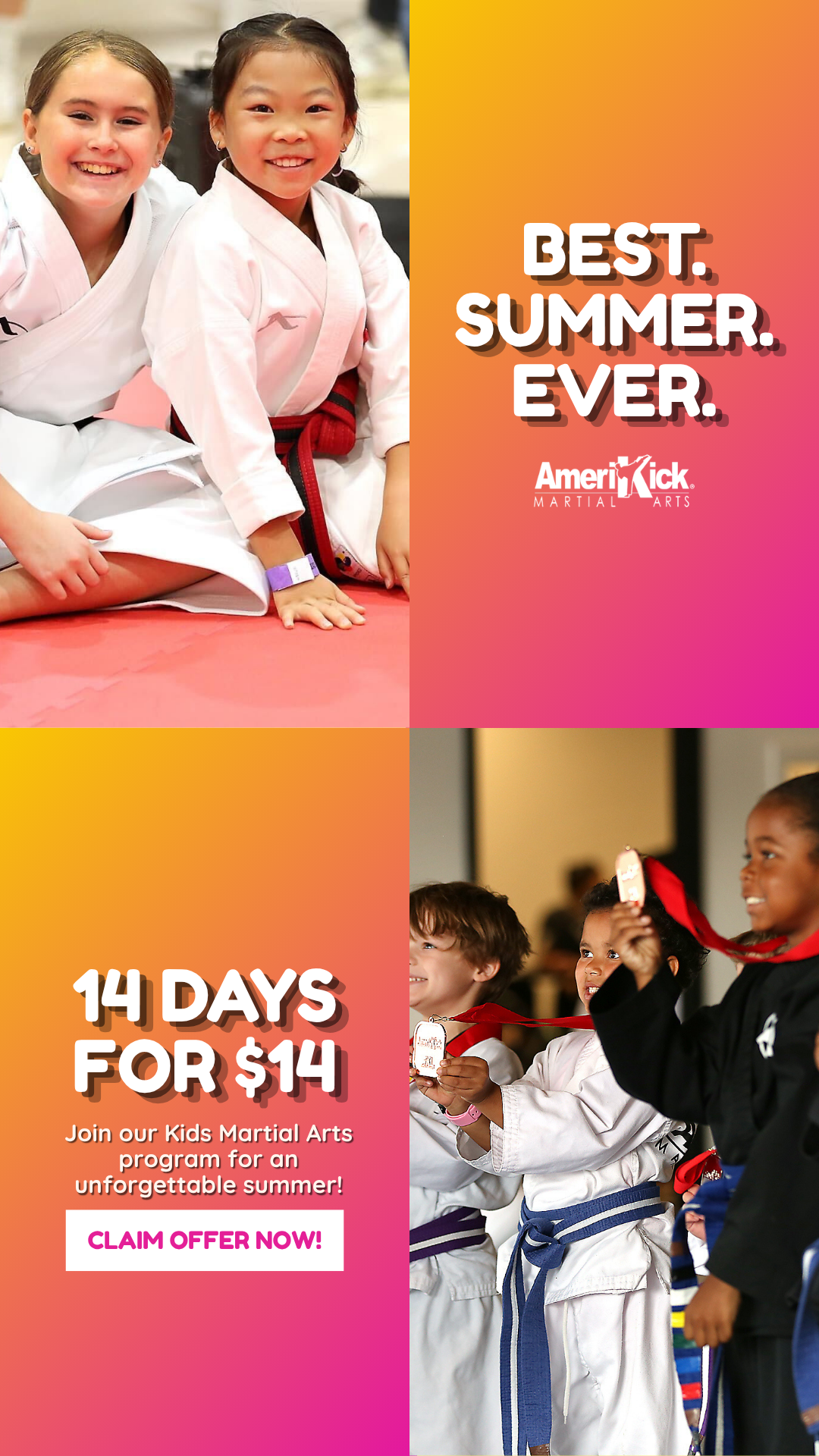 AmeriKick Martial Arts-Lenexa Facebook ad
