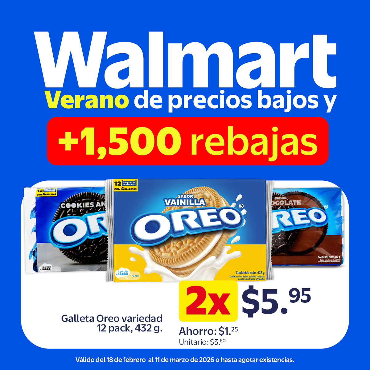 Walmart El Salvador Facebook ad: Precios bajos que te encantarán.