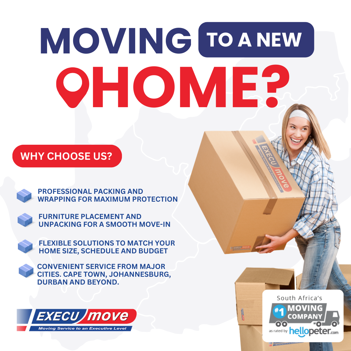 Execu-move Facebook ad: Get Your Quote Today