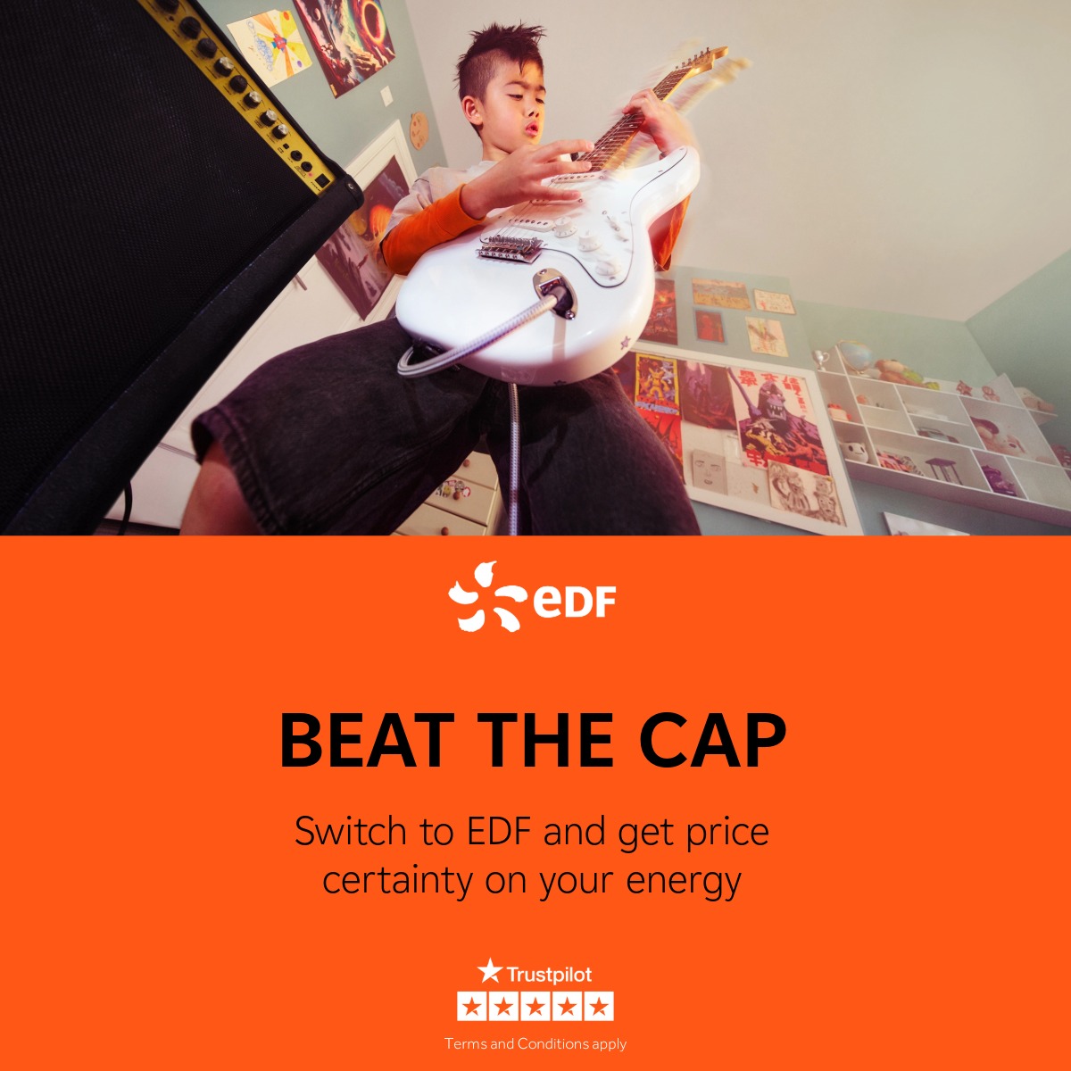 EDF Facebook ad