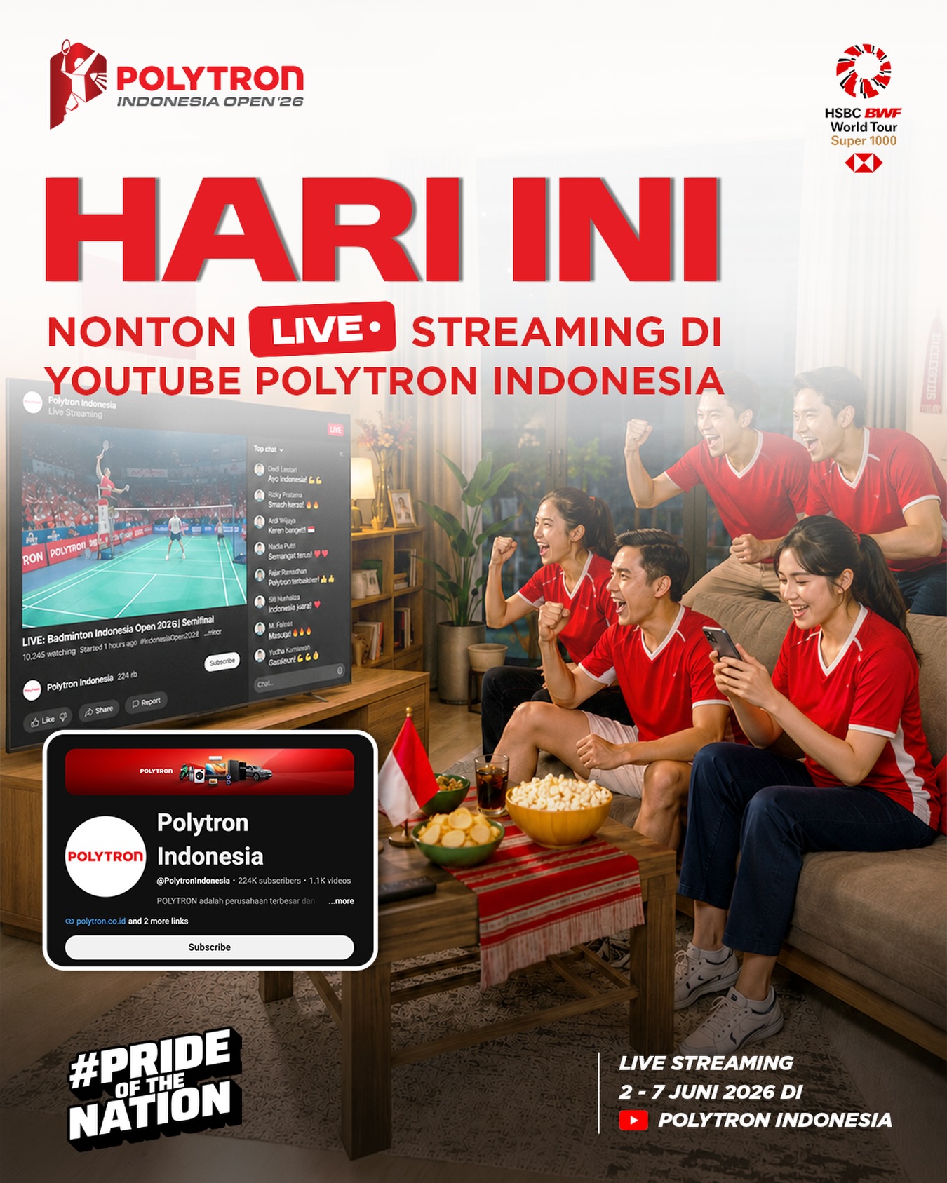 Polytron Facebook ad