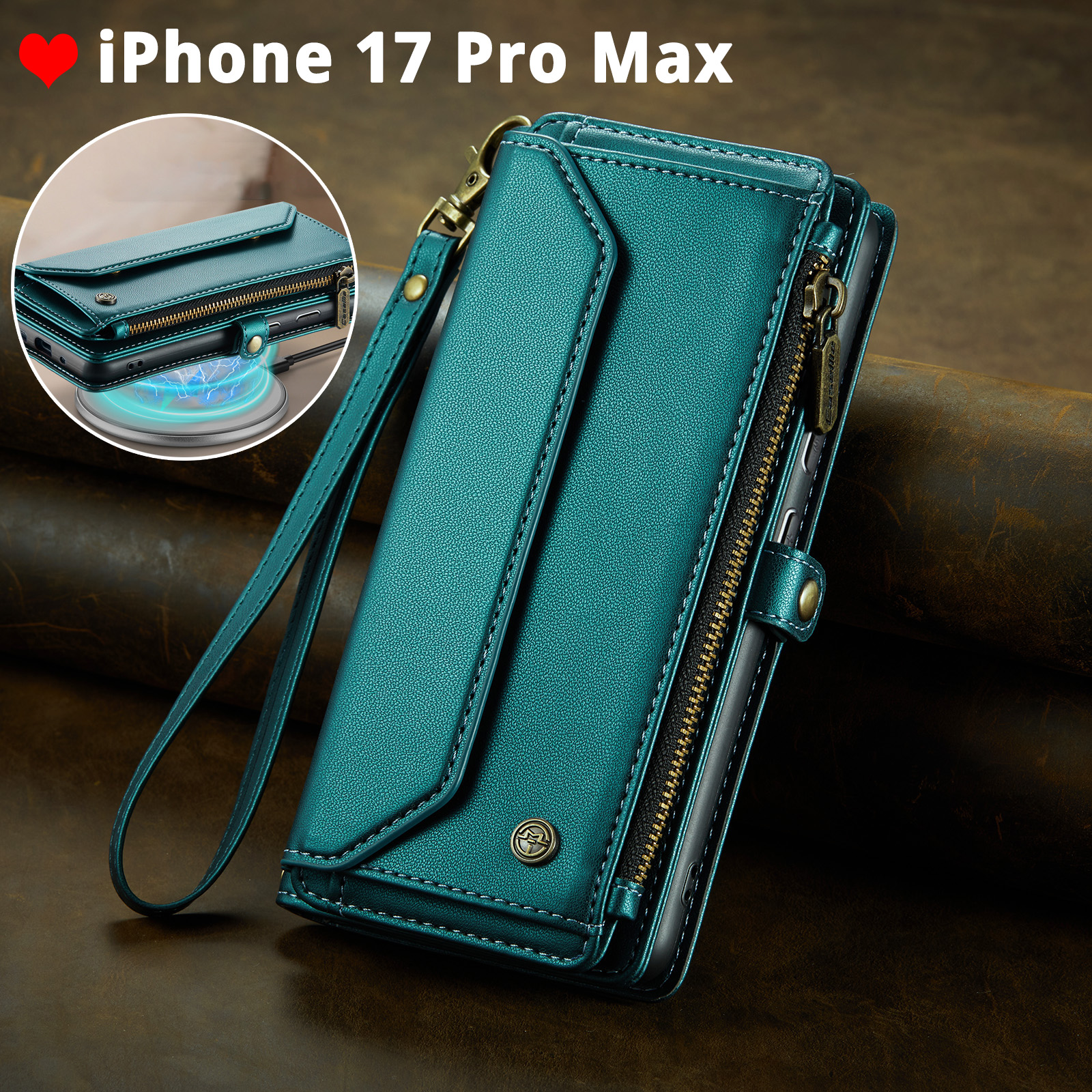 TA Facebook ad: New RFID Blocking Zipper Wallet Supports Wireless Charging…