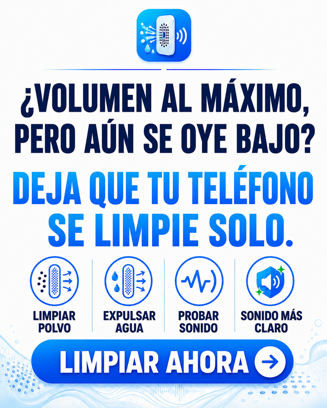 Trusted App Global Facebook ad: Limpia a fondo tu altavoz
